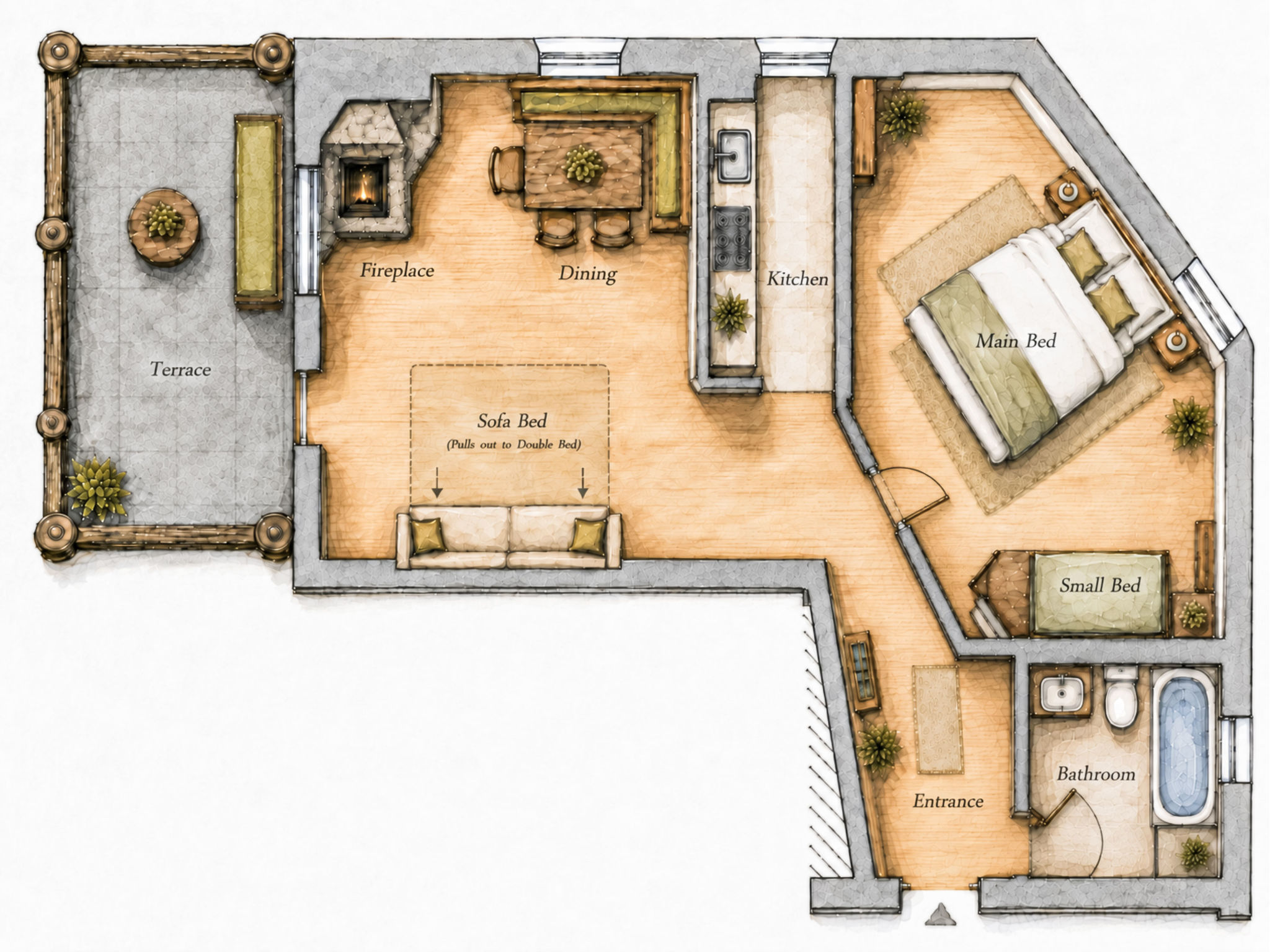 Cozy Retreat near St. Moritz - Binnen