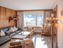 Chesa Clüs 6: Sfeervol appartement in Zuoz met tuin, dichtbij golfbaan en skilift - thumbnail 6
