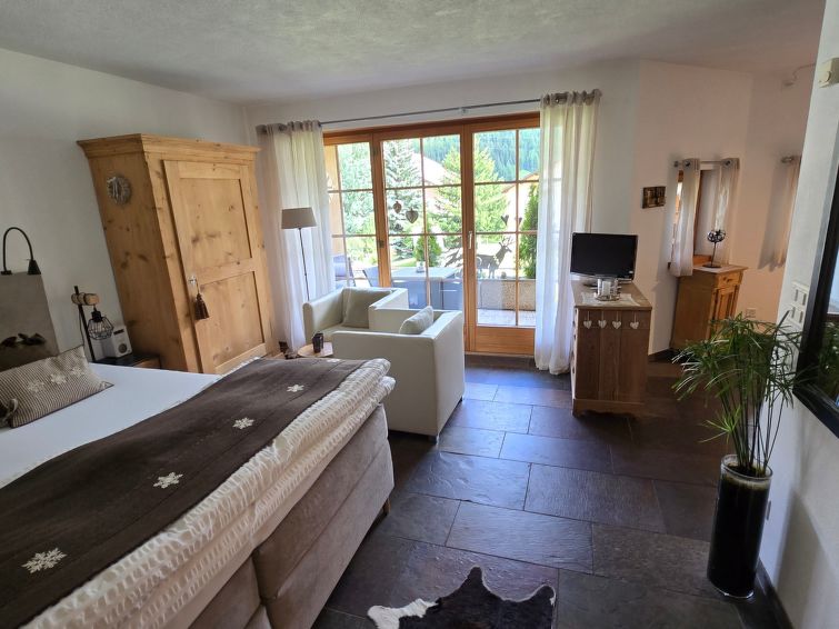 2-persoons appartement met bergzicht in Zuoz in Zuoz
