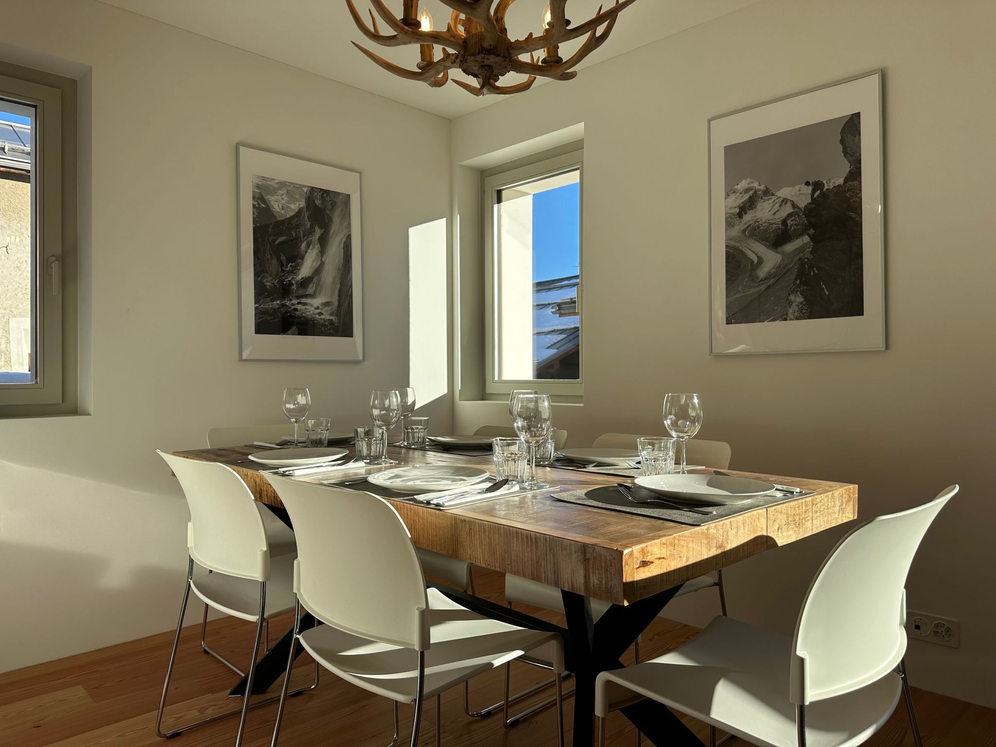 Chesa Unica - Terrassa mit Wellness