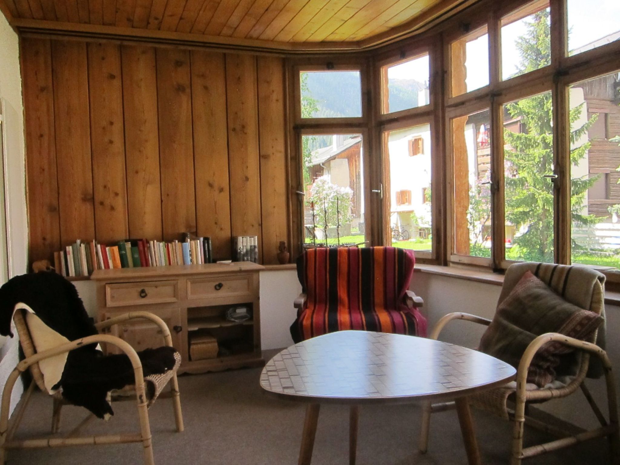 Appartement Chasa Gross, (Zernez) – Terrasse, photo 20 sur 20