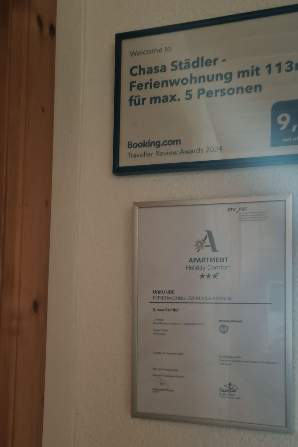 Chasa Städler, (Zernez). - Binnen