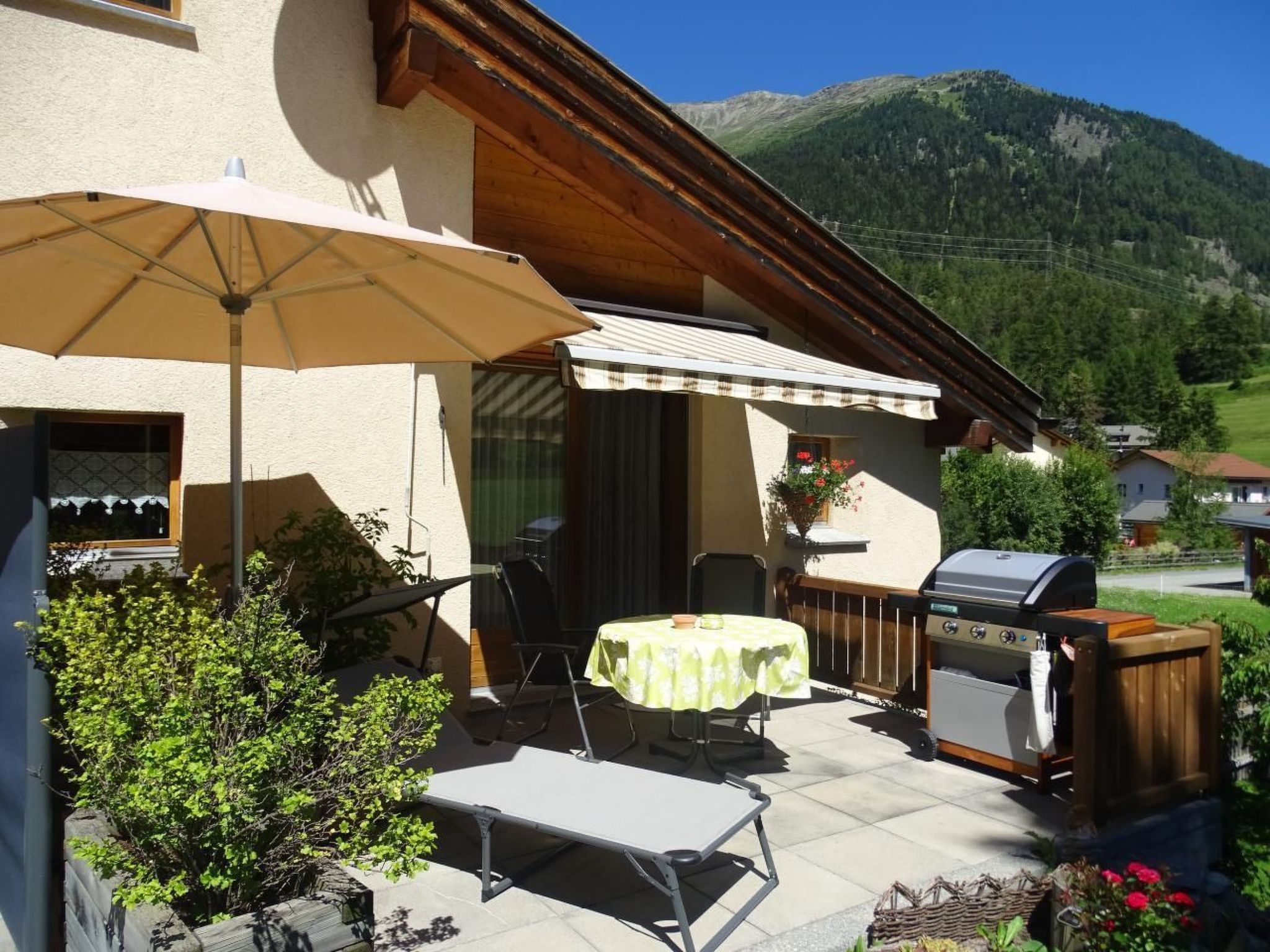 Appartement Arsura, (Zernez) – Terrasse, photo 22 sur 24