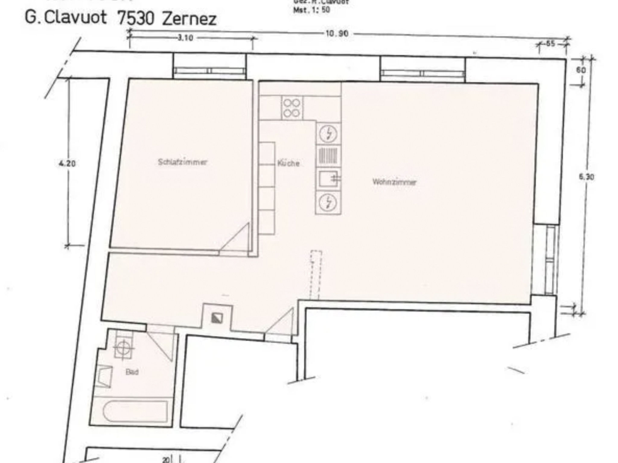 Chasa Clavuot, (Zernez). - Binnen