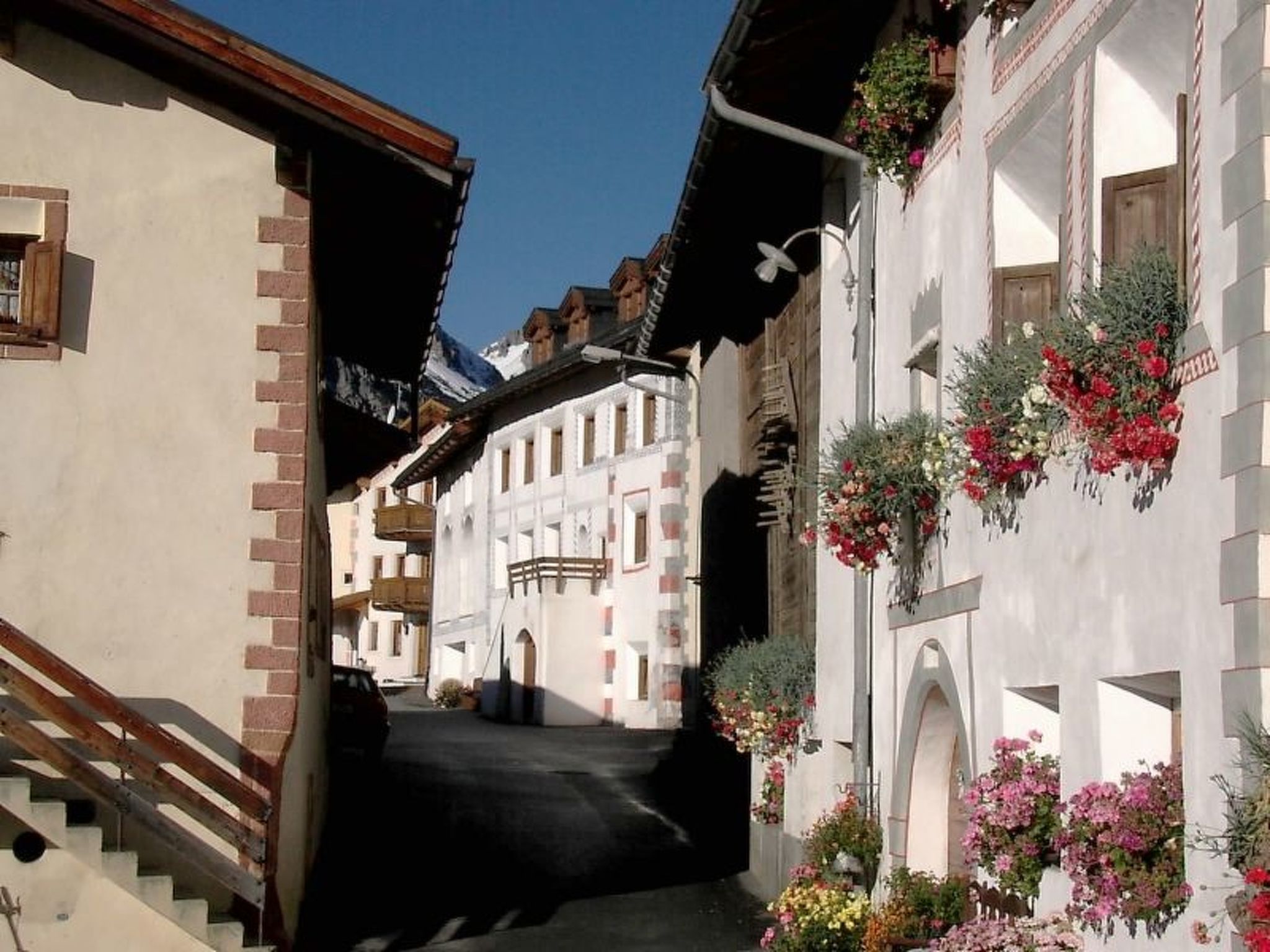 Appartement Chasa Pitsch, (Tschierv) – Extérieur de la maison, photo 5 sur 33