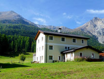 Knusse Alpenstudio in Tschierv, direct aan skipiste en bergmeer - thumbnail 1