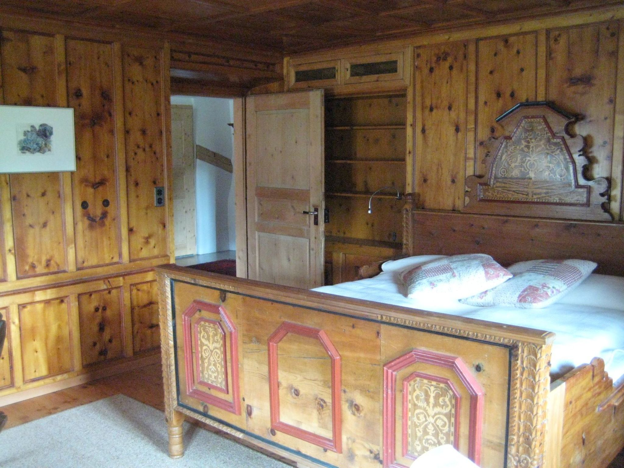 Appartement Chasa Gallas, (Tschierv) – Chambre, photo 7 sur 14