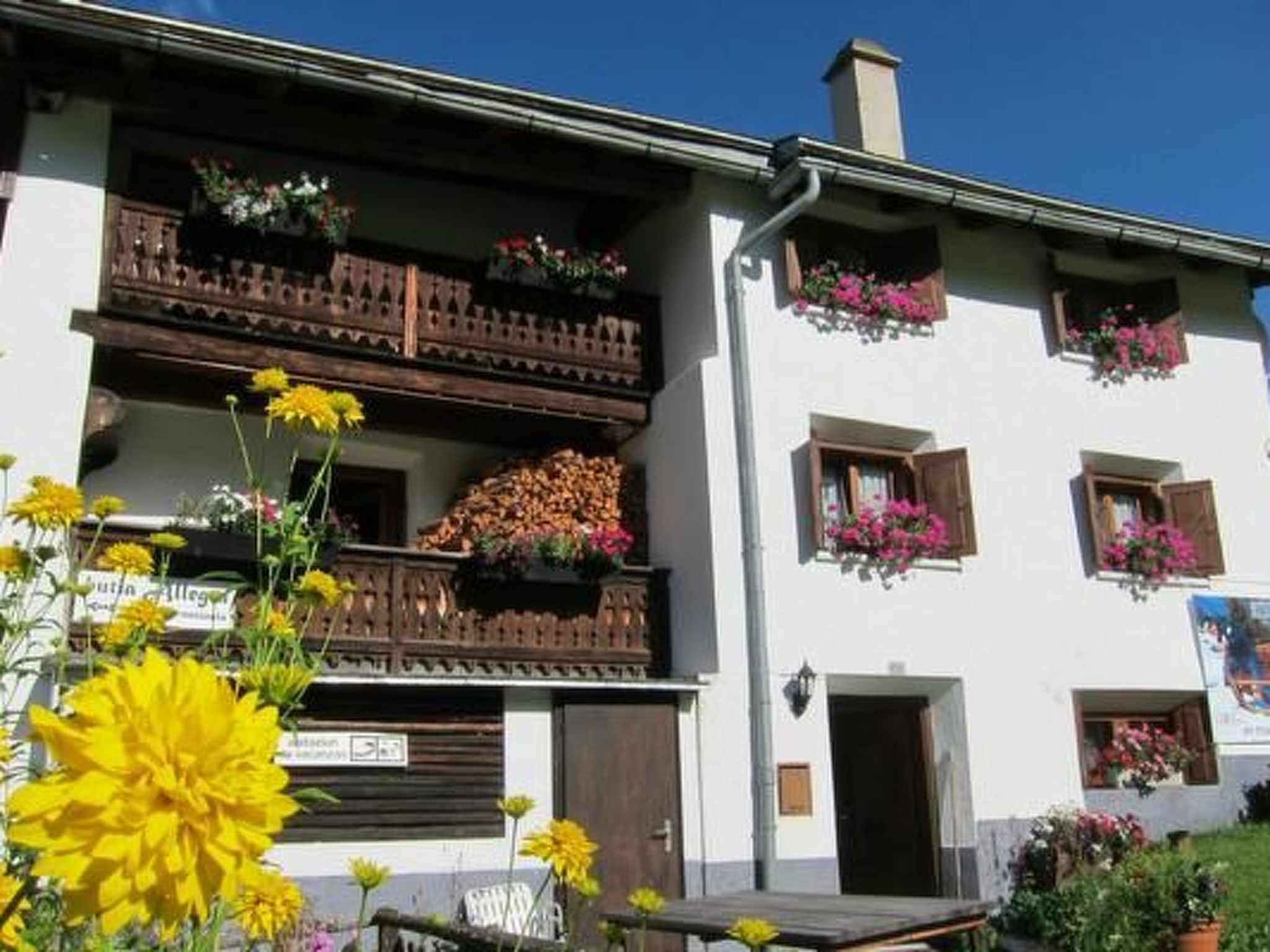 Appartement Fuldera Daint Chasa Zanoli Ferienwohnung im zweiten Stock, (Fuldera) – Extérieur de la maison, photo 13 sur 30