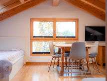 Knusse studio voor 2 aan skipiste en meer in Lü, Engadin - thumbnail 1