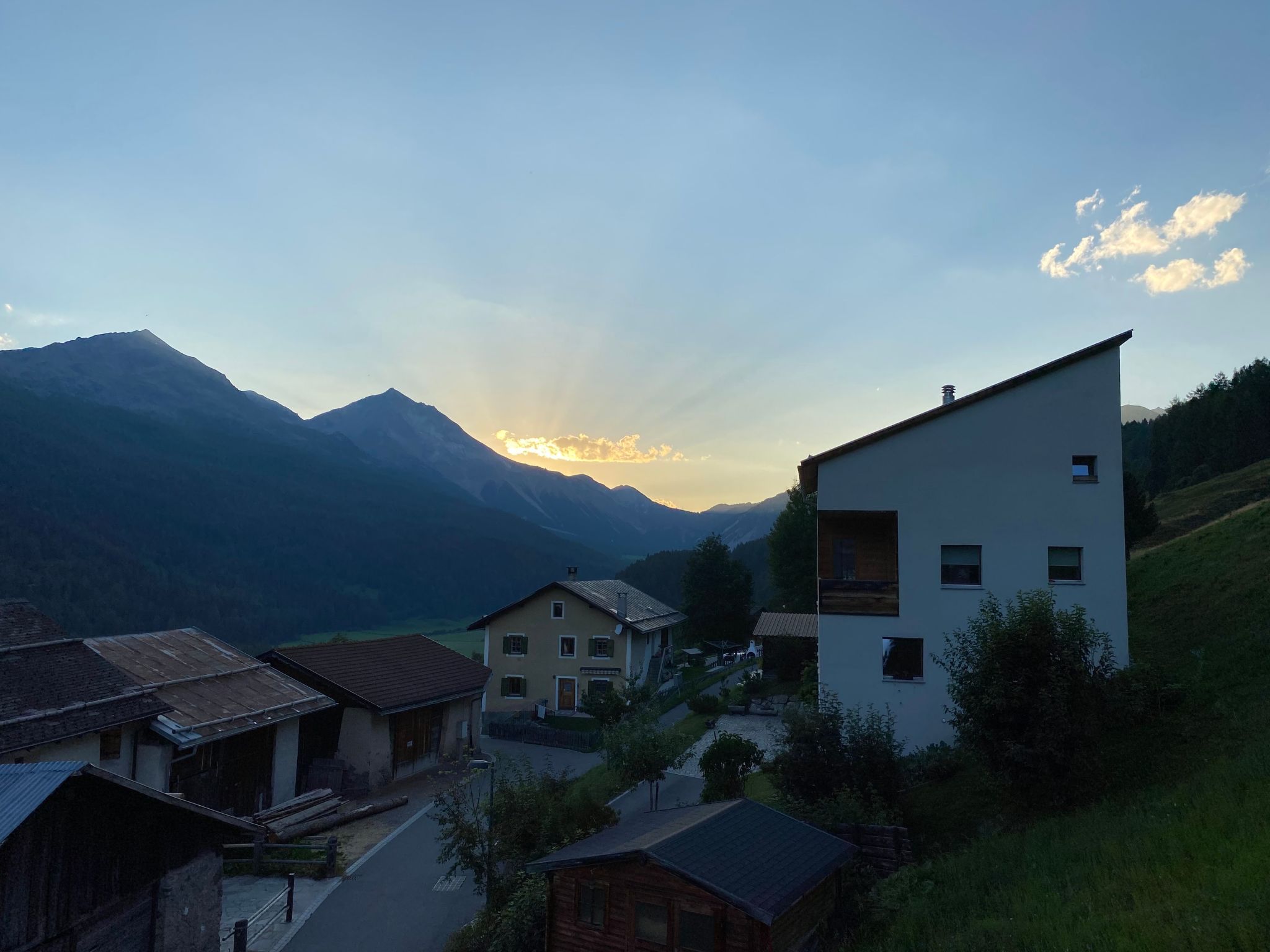Appartement Ferienhaus Chasa Silva, (Lüsai) – Vue, photo 8 sur 71