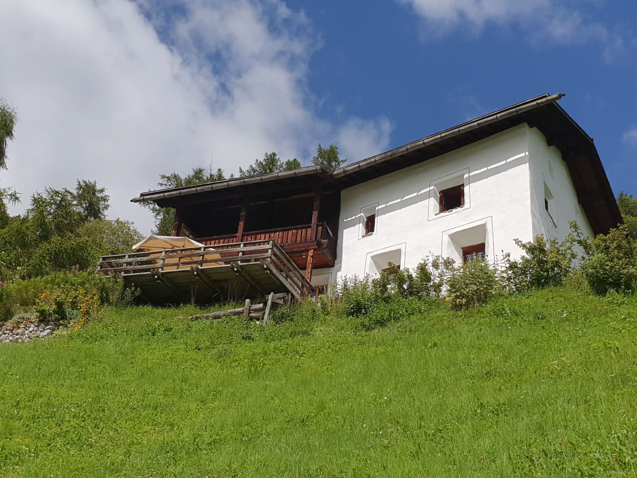 Appartement Ferienhaus Chas'alba, (Sta. Maria Val Müstair) – Extérieur de la maison, photo 9 sur 13