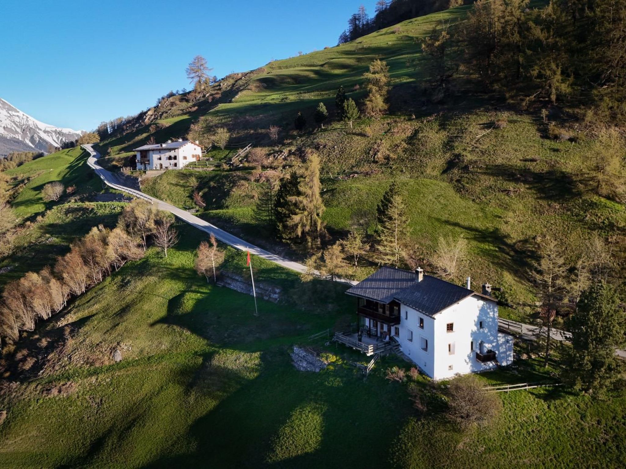 Appartement Ferienhaus Chas'alba, (Sta. Maria Val Müstair) – Extérieur de la maison, photo 10 sur 13