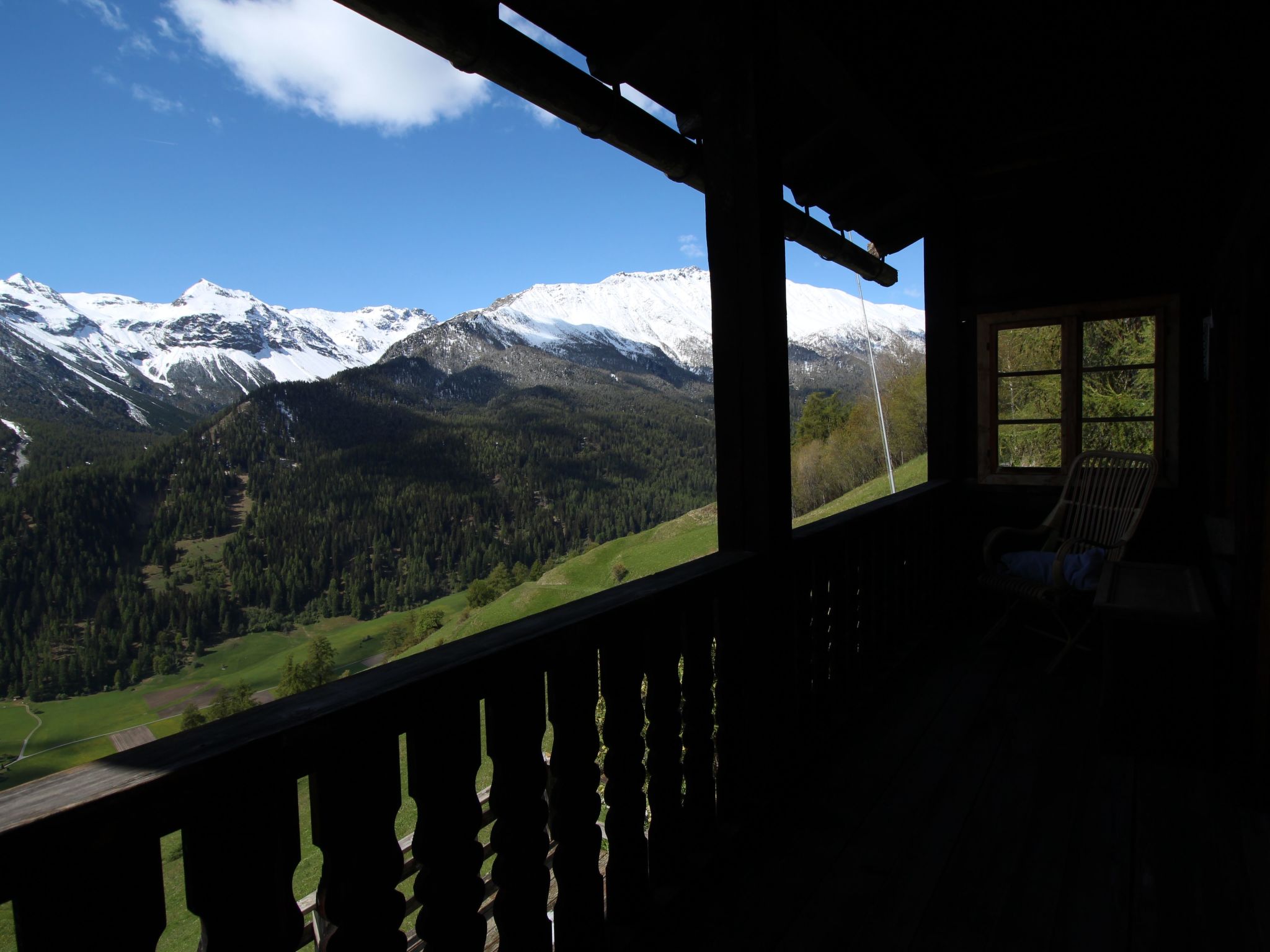 Appartement Ferienhaus Chas'alba, (Sta. Maria Val Müstair) – Vue, photo 13 sur 13