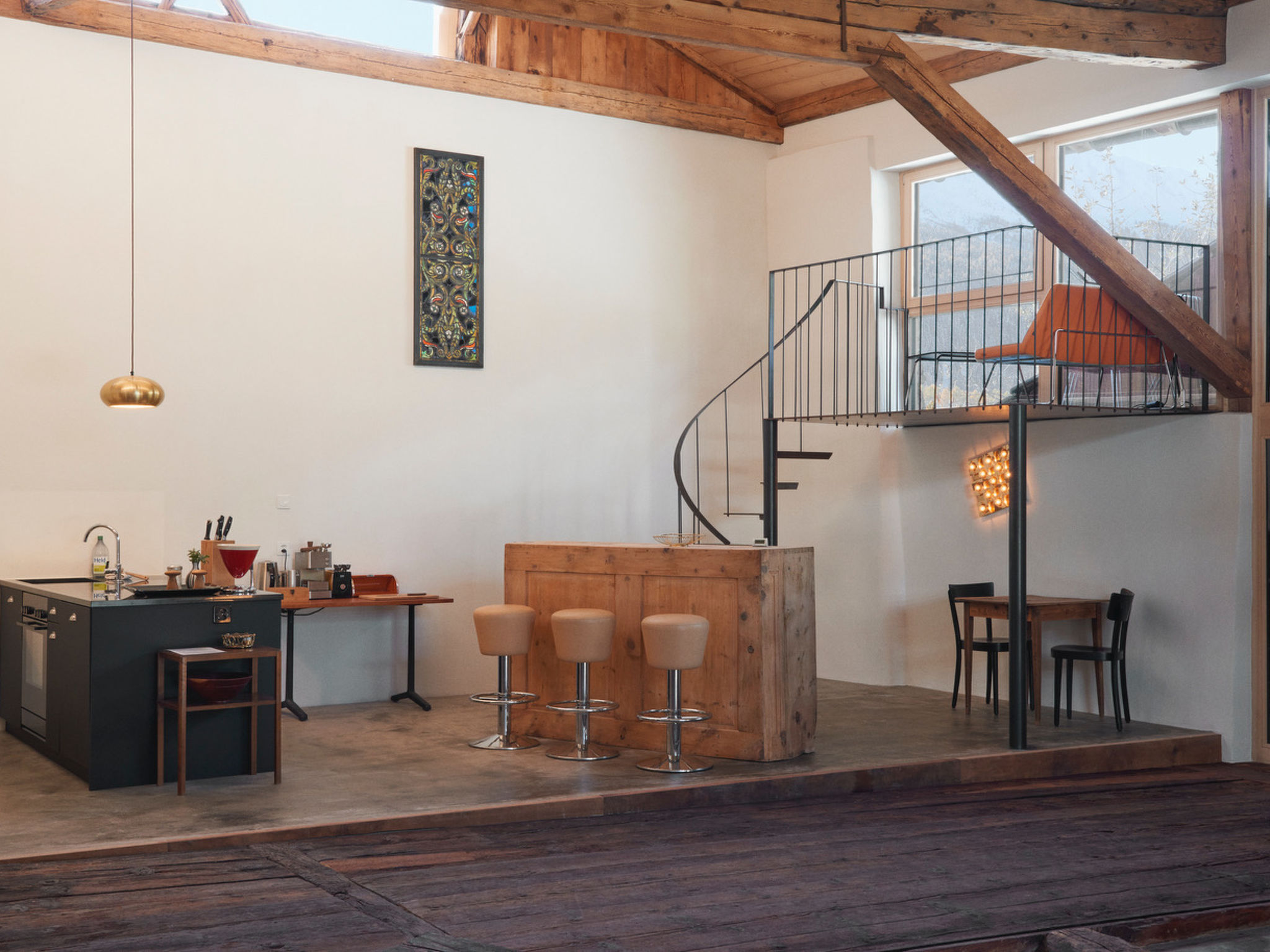 Stalla d'Immez, (Sta. Maria - Santa Maria Val Müstair). - Inside