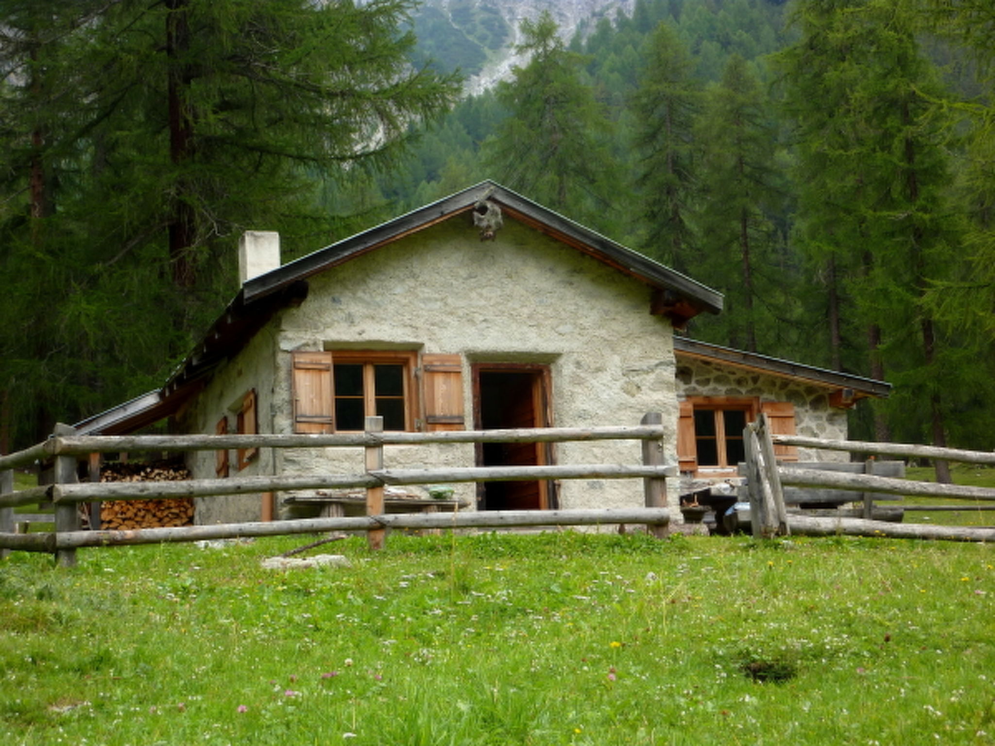 Alphütte Val Vau, (Sta. Maria - Santa Maria Val Müstair) - Buiten