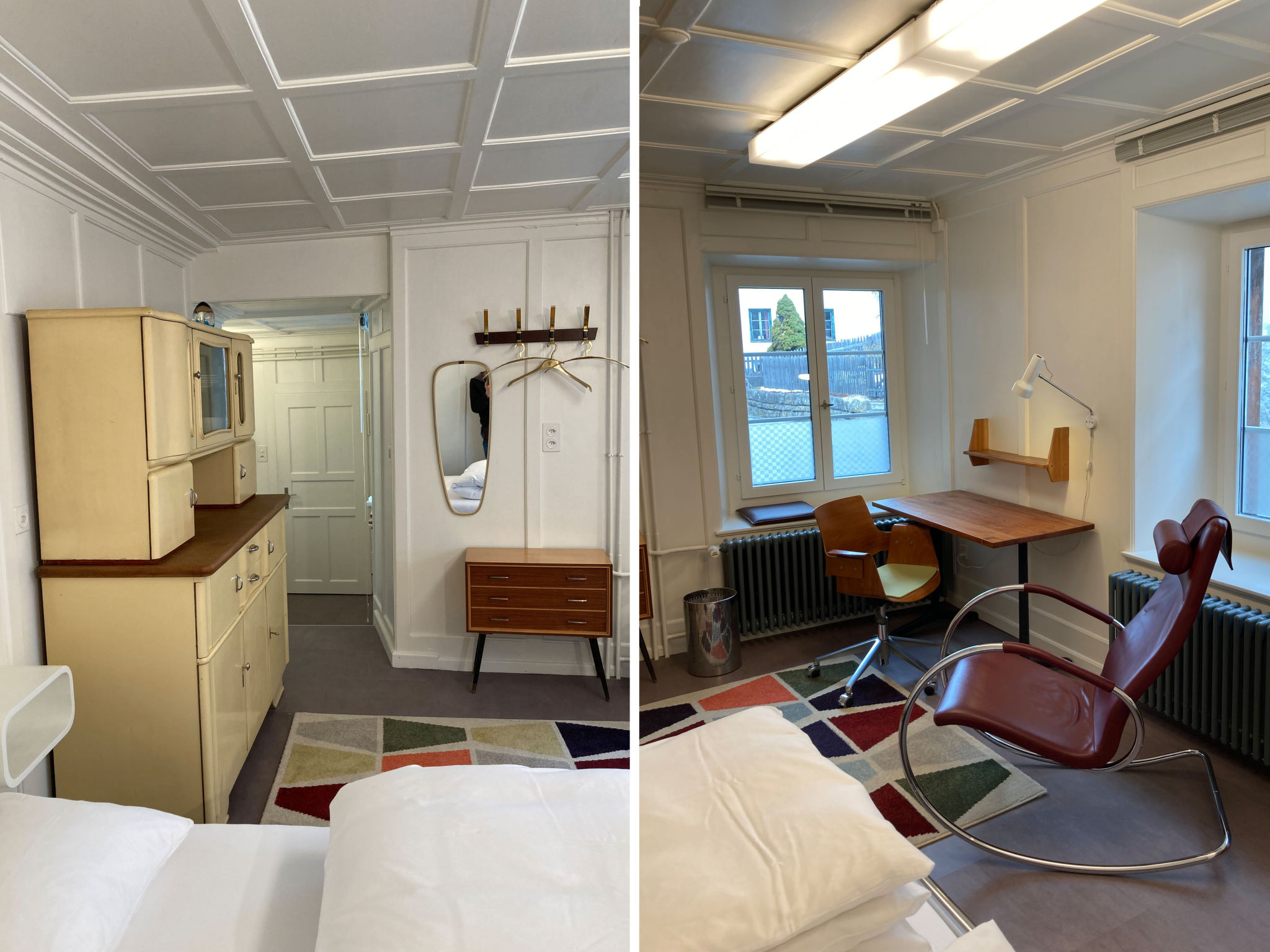 Banca Veglia, (Sta. Maria - Santa Maria Val Müstair). - Inside