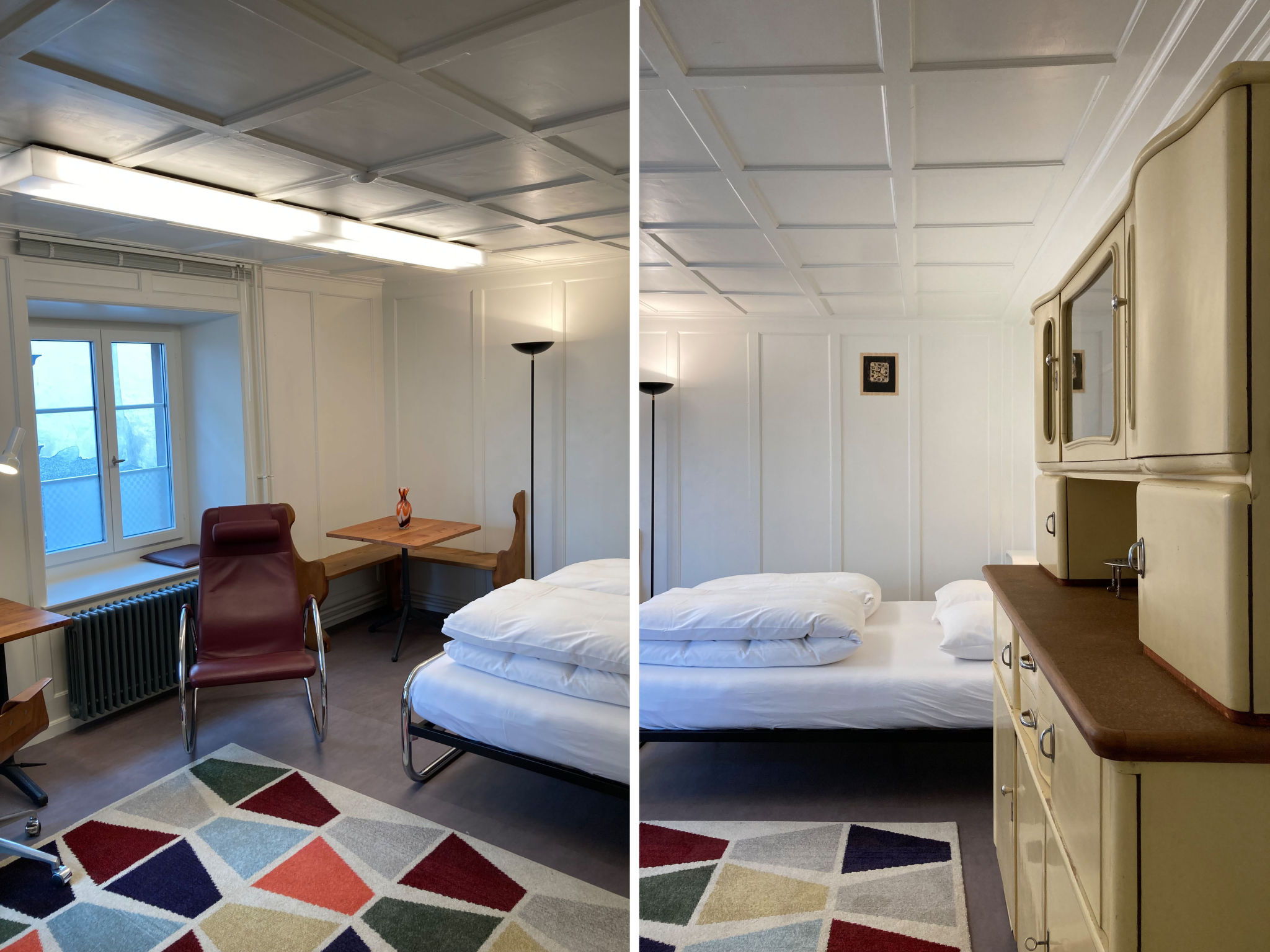 Banca Veglia, (Sta. Maria - Santa Maria Val Müstair). - Inside