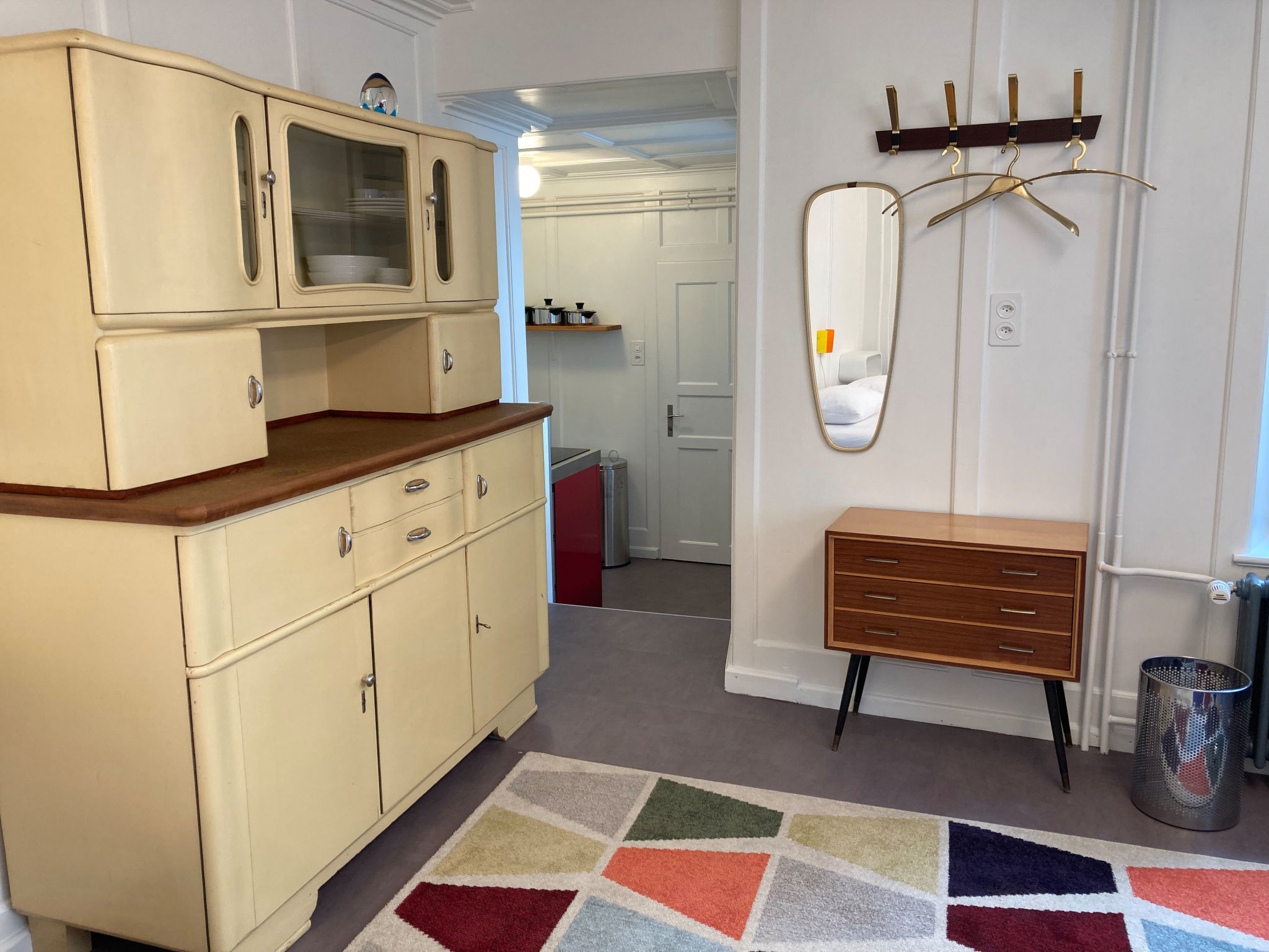 Banca Veglia, (Sta. Maria - Santa Maria Val Müstair). - Inside