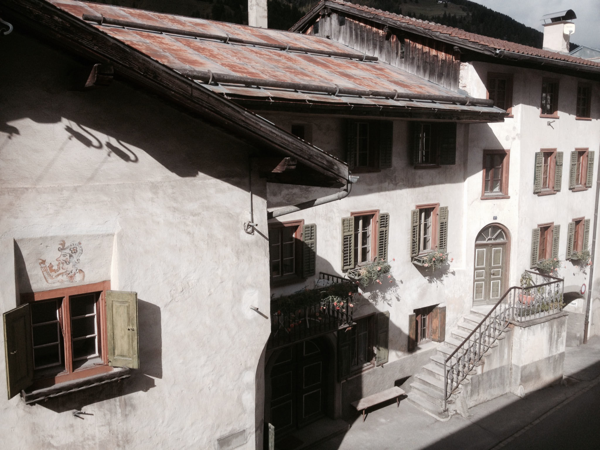 Banca Veglia, (Sta. Maria - Santa Maria Val Müstair). - Outside