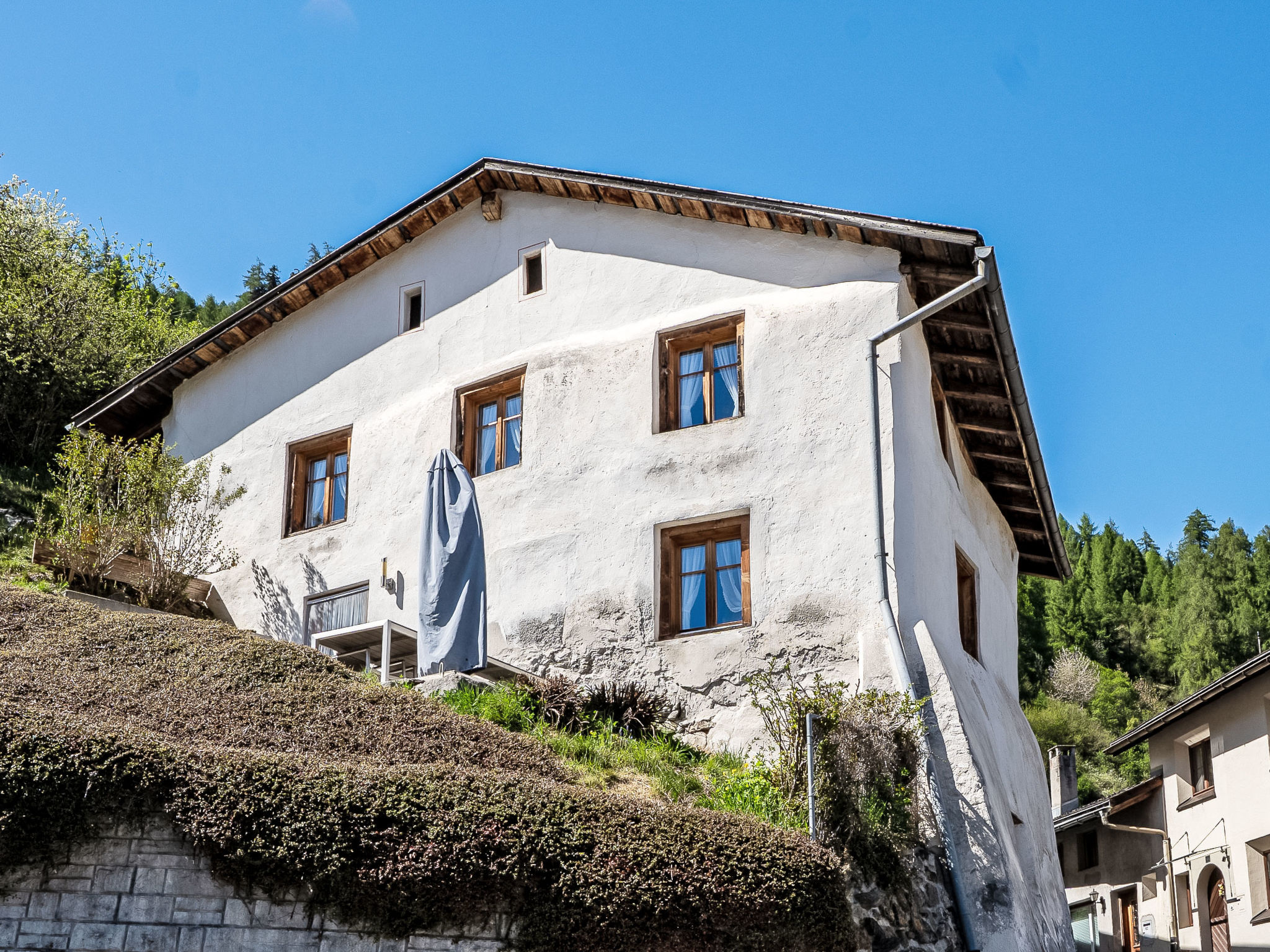 Ferienhaus Döss - Buiten
