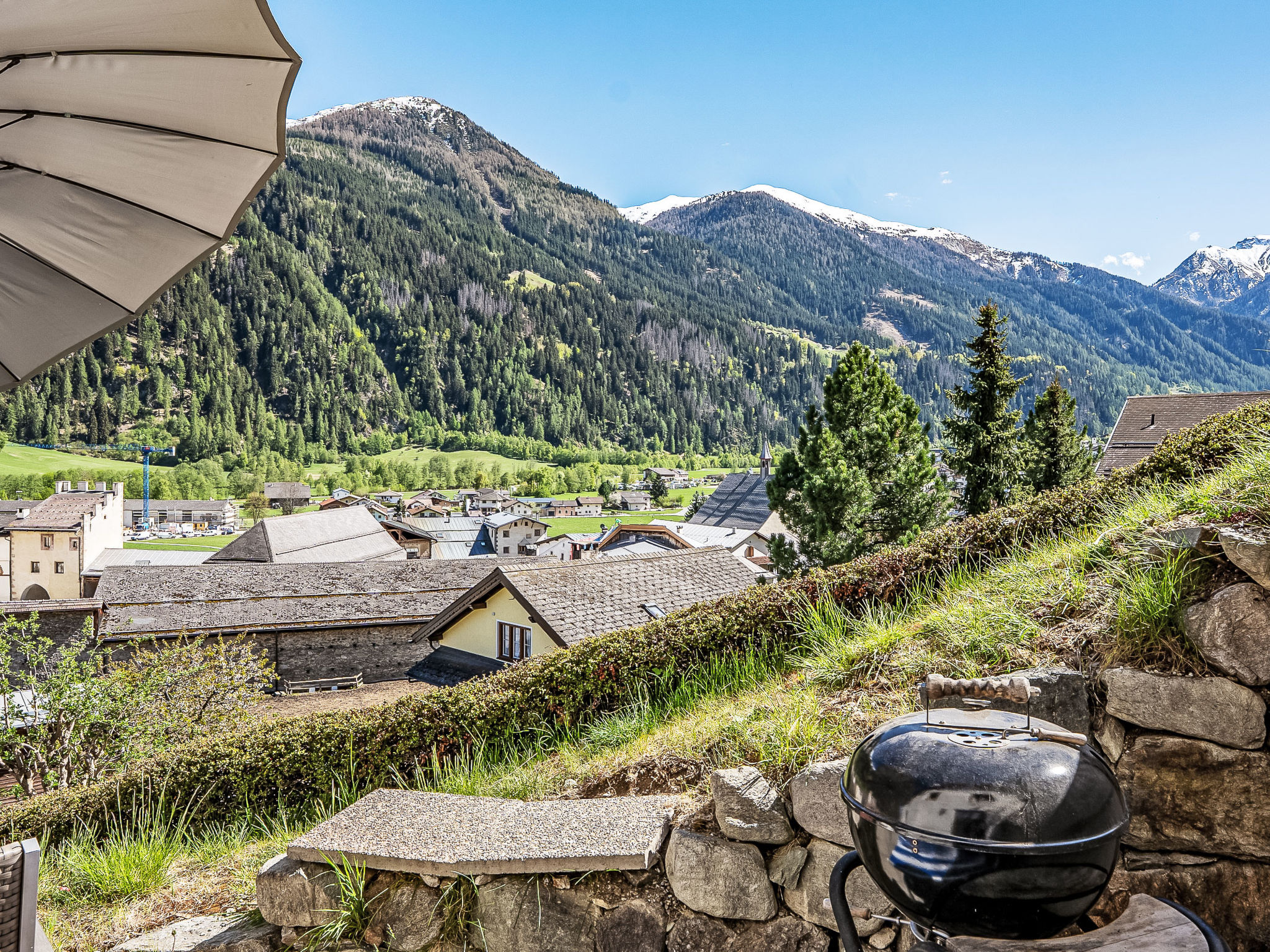 Ferienhaus Döss - Buiten