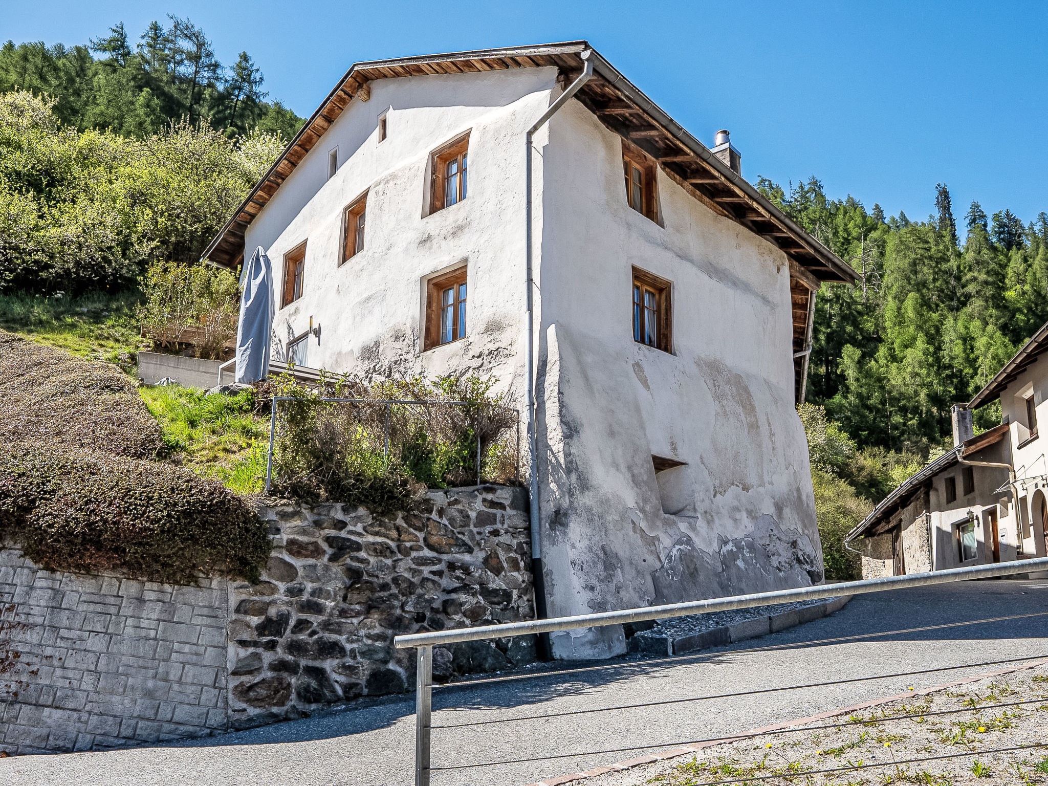 Ferienhaus Döss - Buiten