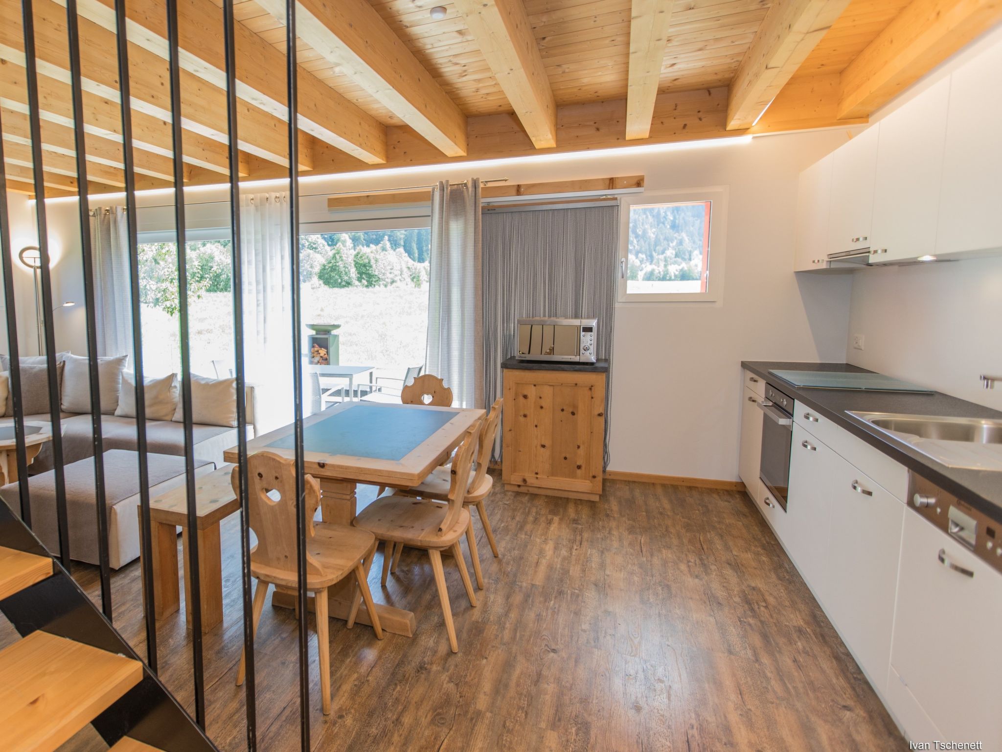 Appartement Agrotourismus Bauernhof Puntetta, (Müstair) – Cuisine et coin repas, photo 18 sur 22