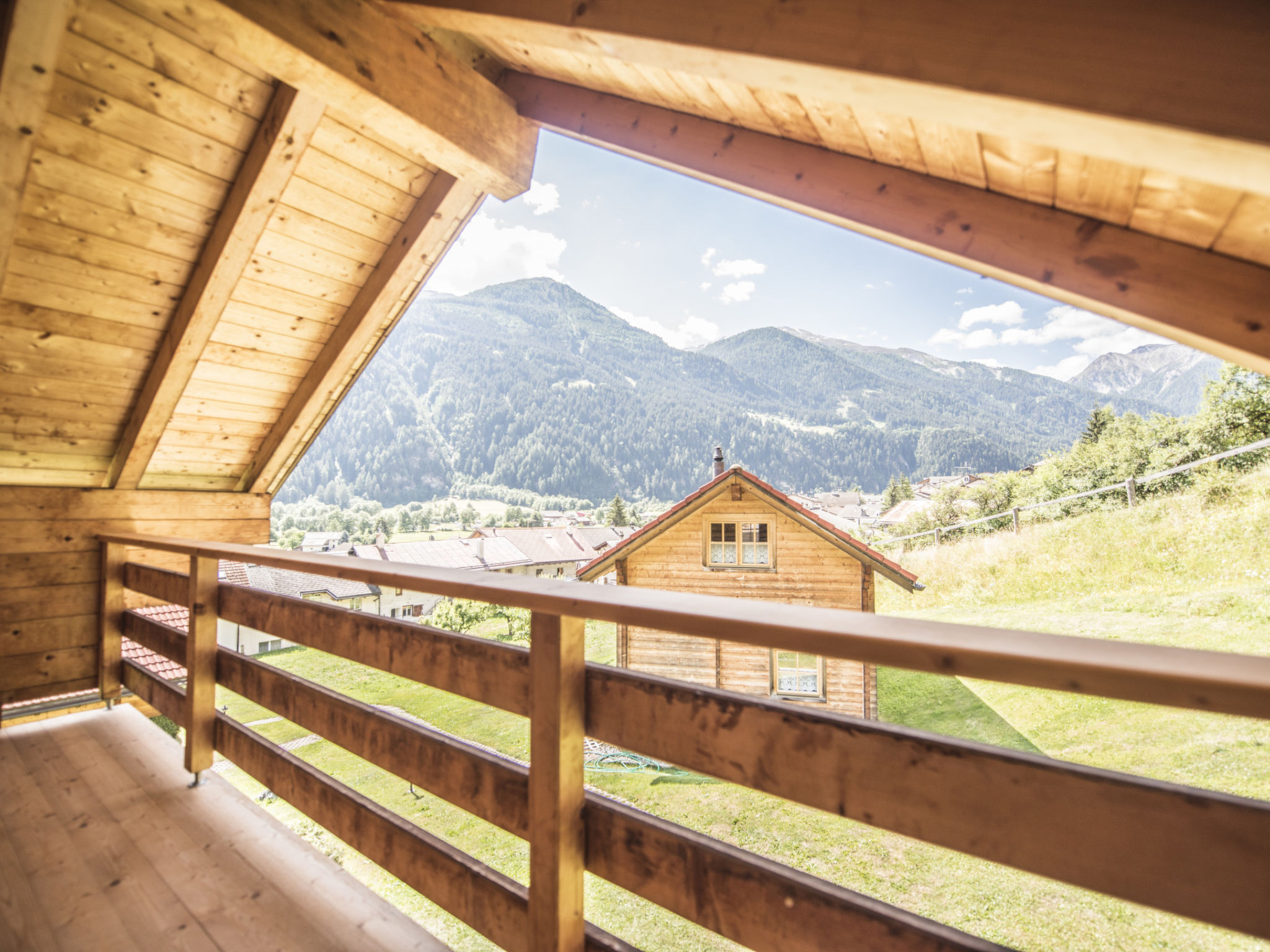 Ferienhaus Chalets Trafögl, (Müstair) - Buiten
