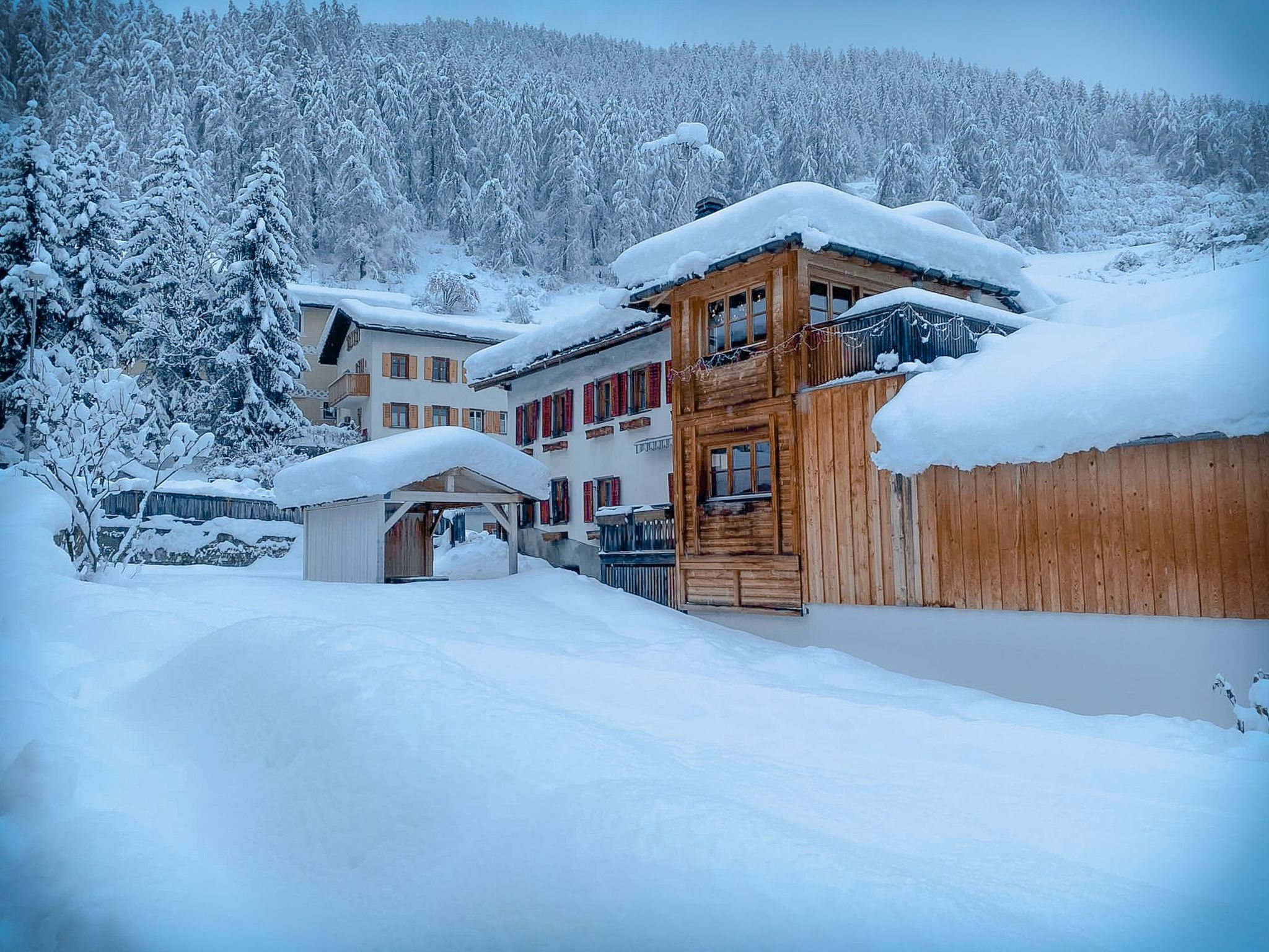 Appartement Chasa Allegra, (Müstair) – Extérieur, photo 6 sur 17