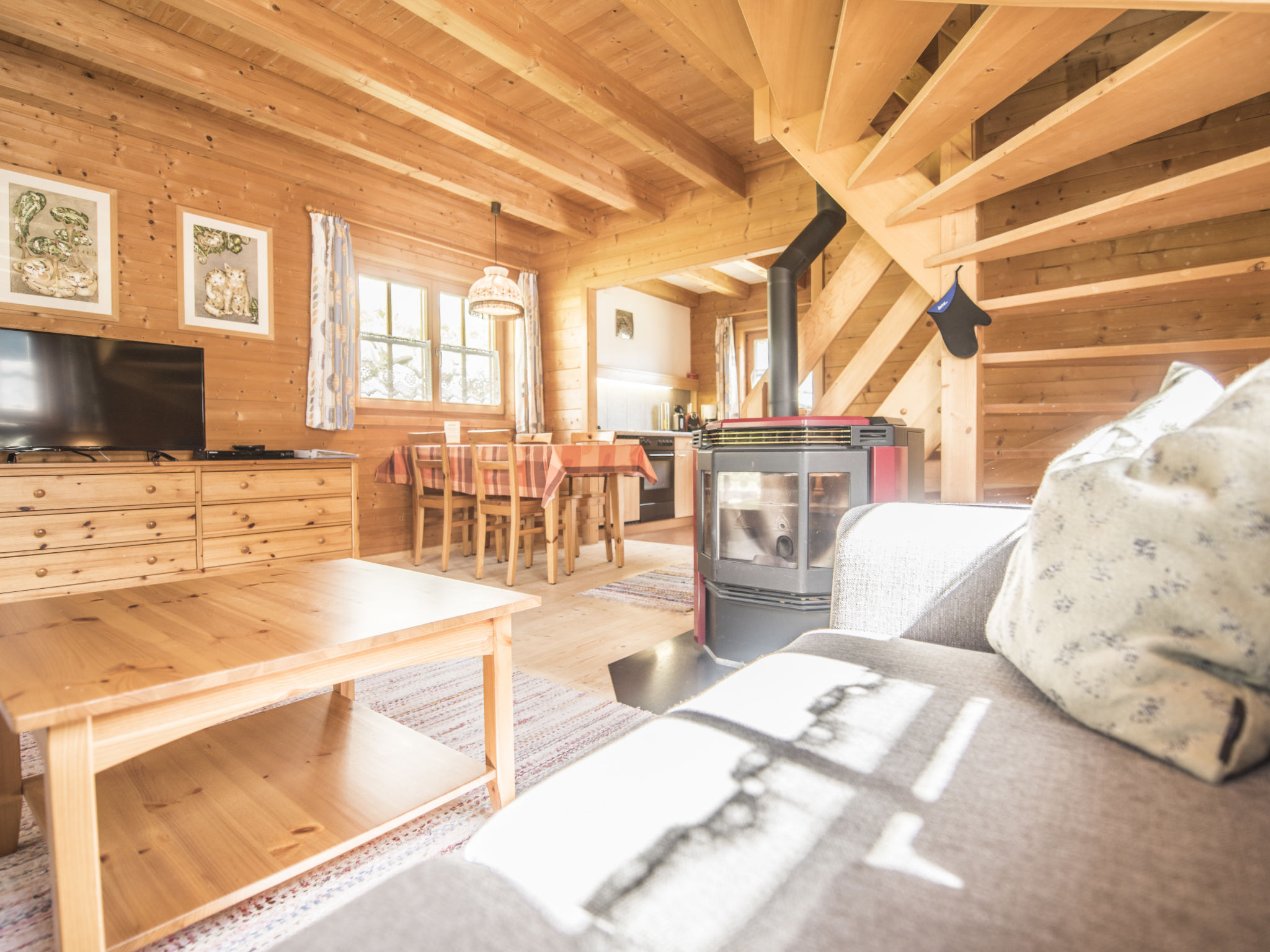 Chalets Trafögl, (Müstair). - Inside