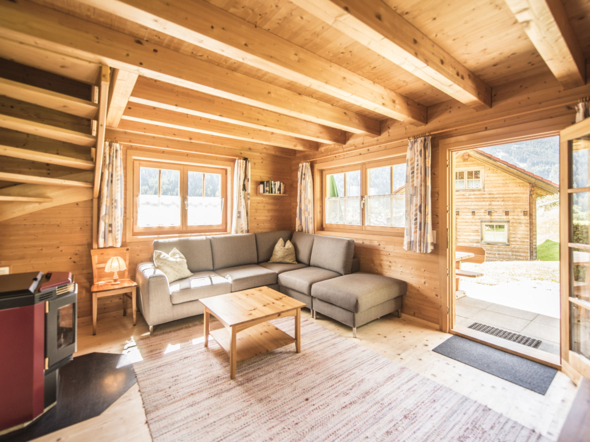 Chalets Trafögl, (Müstair). - Inside