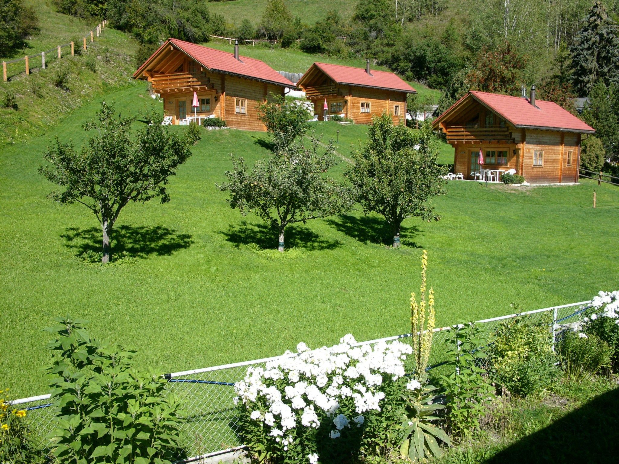 Ferienhaus Chalets Trafögl, (Müstair) - Draußen