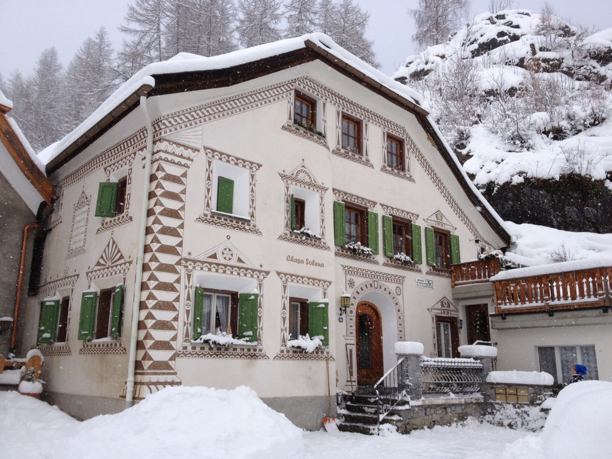 Chasa Solena, (Susch). - Buiten