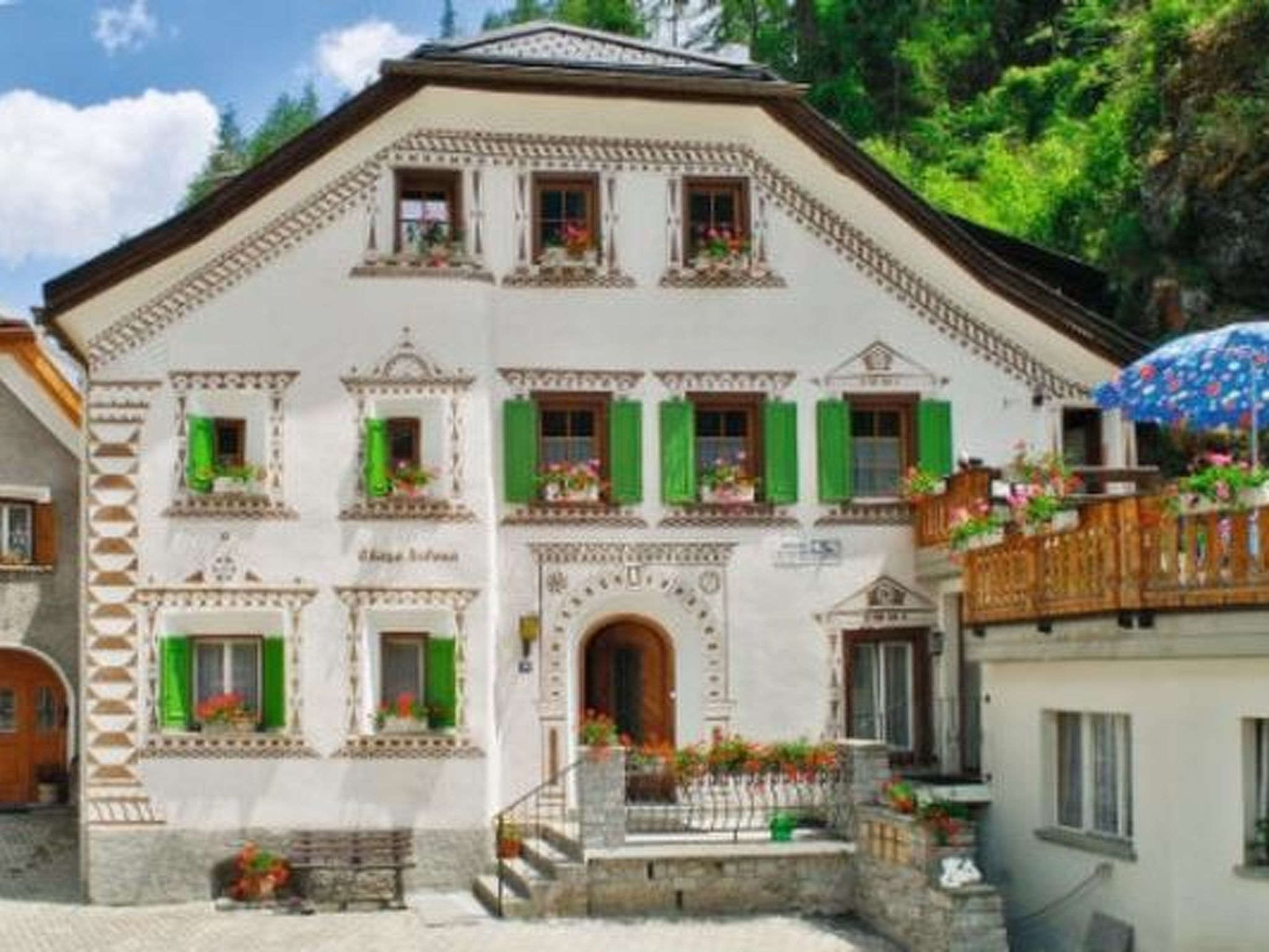 Chasa Solena, (Susch). - Buiten