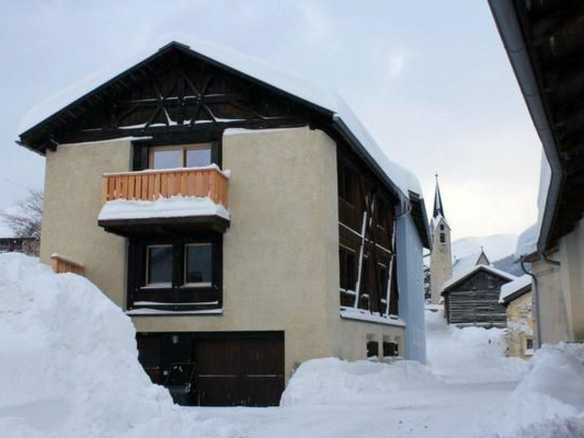Appartement Chasa Tablà, (Guarda) – Extérieur de la maison, photo 19 sur 22