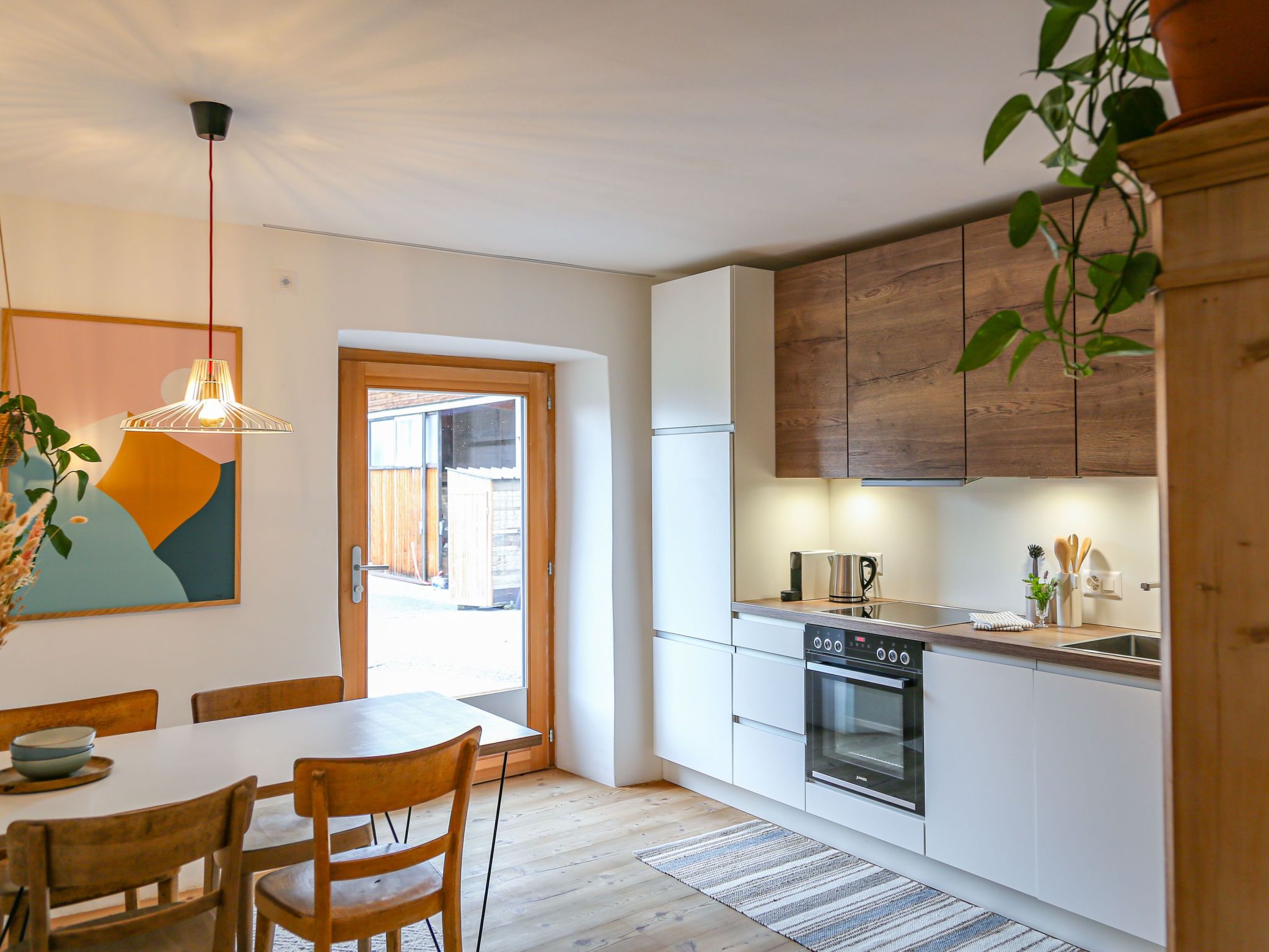 Appartement Chasa Savü, (Guarda) – Cuisine et coin repas, photo 12 sur 50