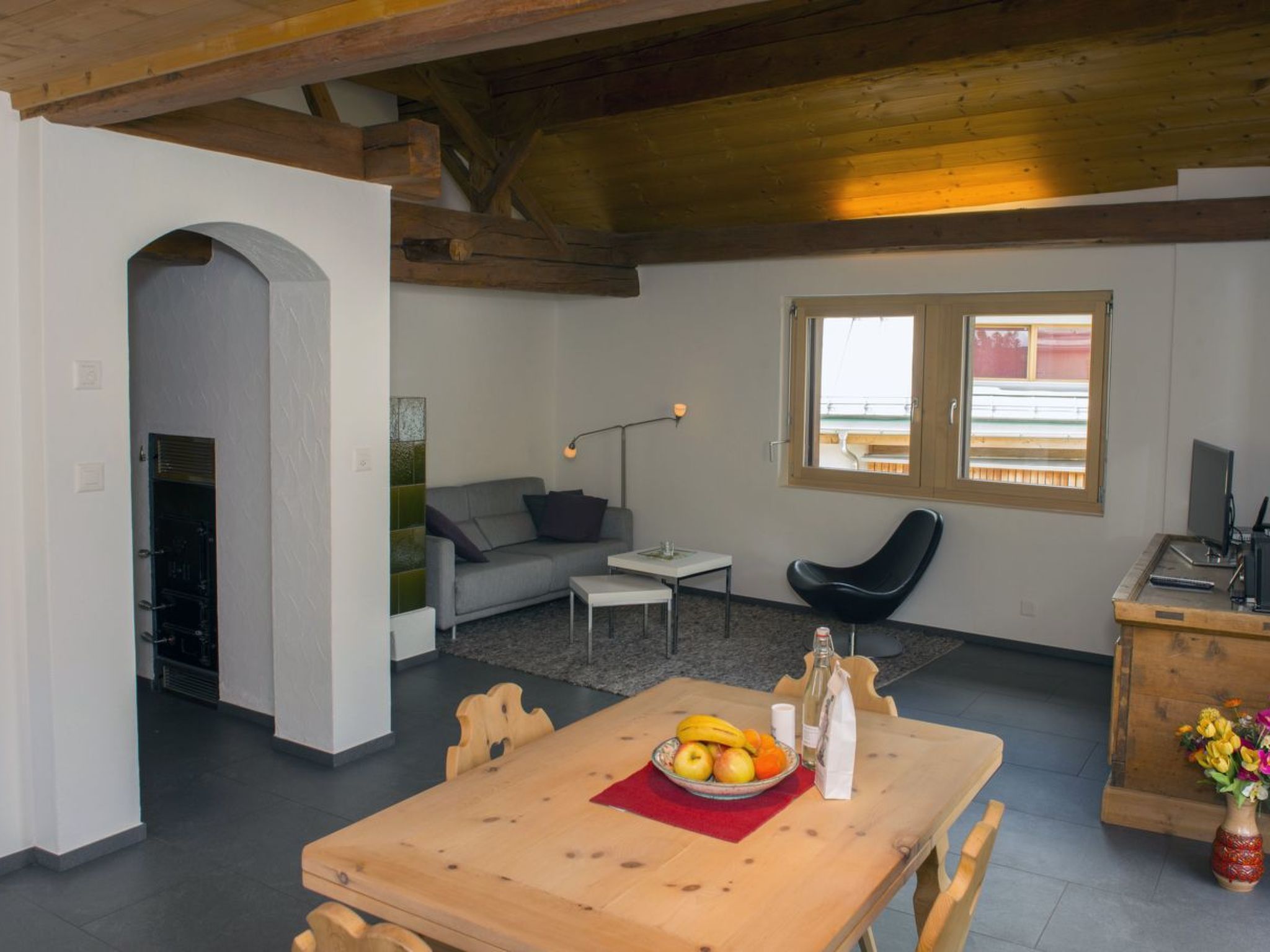 Appartement Chasa Tablà, (Guarda) – Séjour, photo 21 sur 27