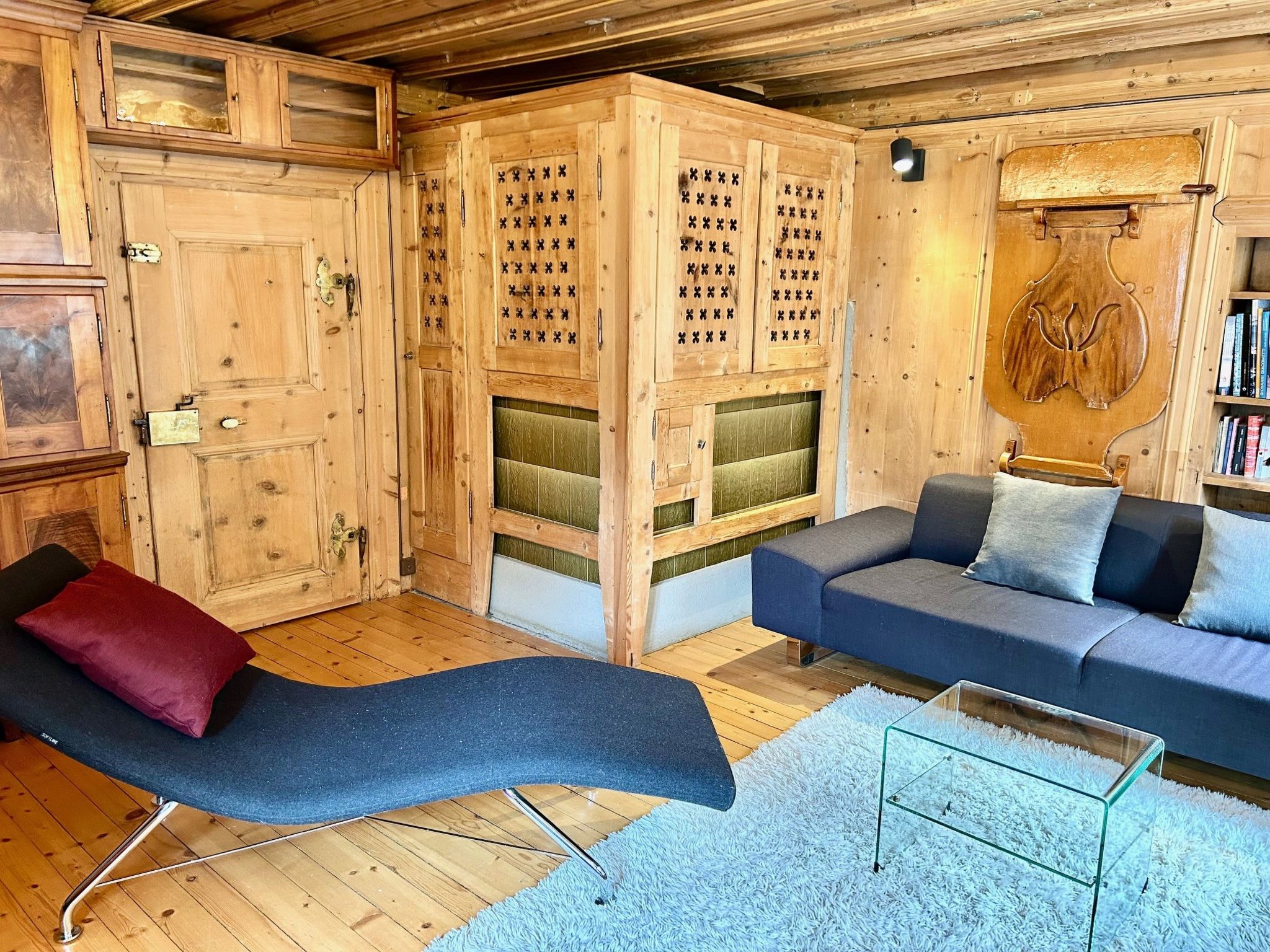 Chasa Stupan 1. Obergeschoss, (Ardez). - Binnen