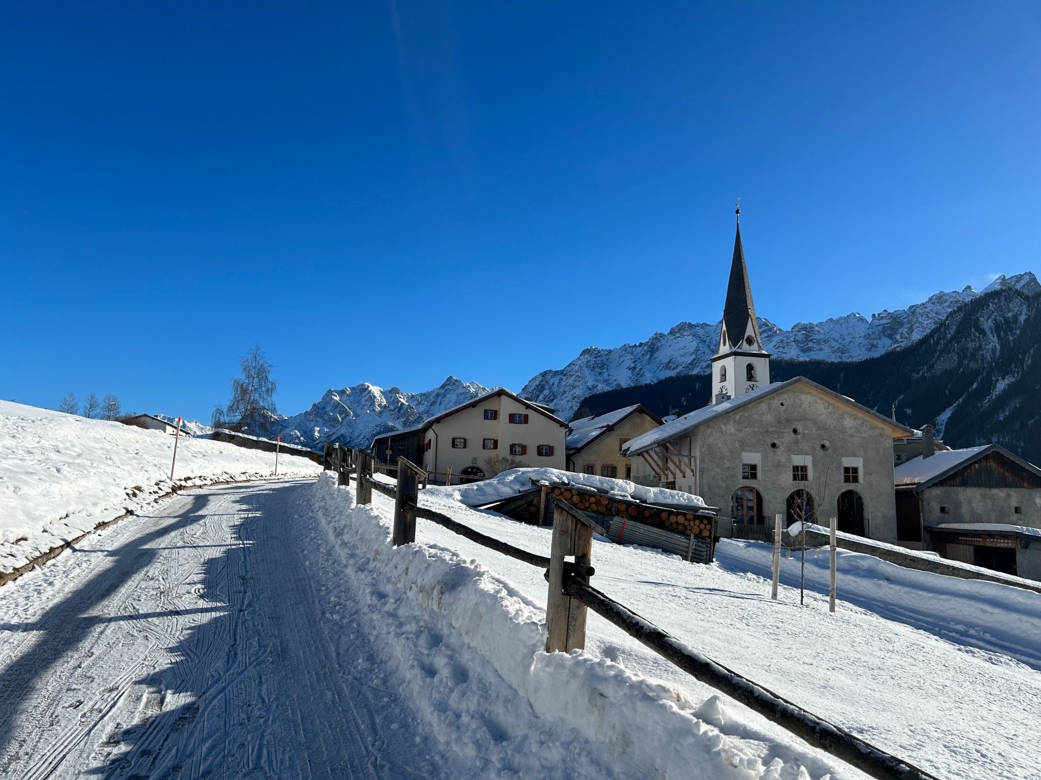Chasa Stupan 1. Obergeschoss, (Ardez).