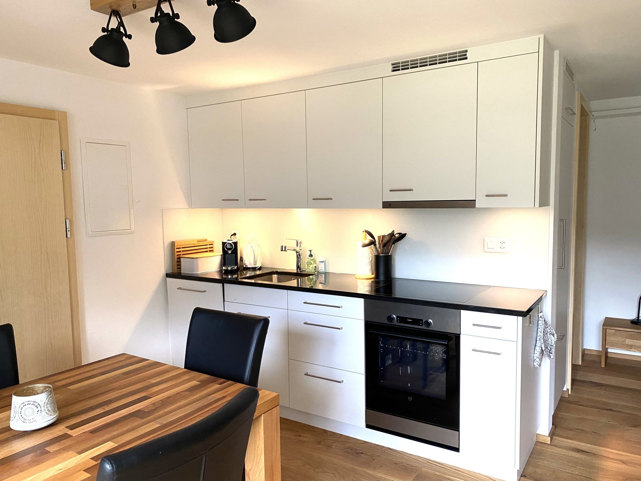 Ferienwohnungen Senda 495D, (Scuol) - Drinnen