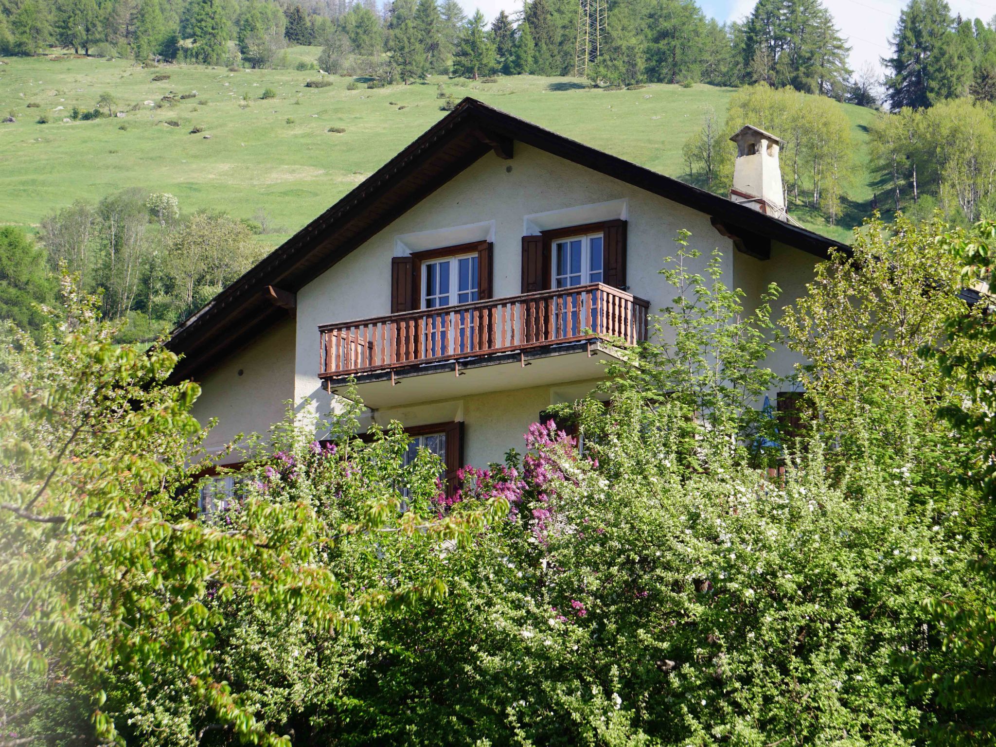 Ferienhaus Chasa Allegra, (Scuol) - Dehors