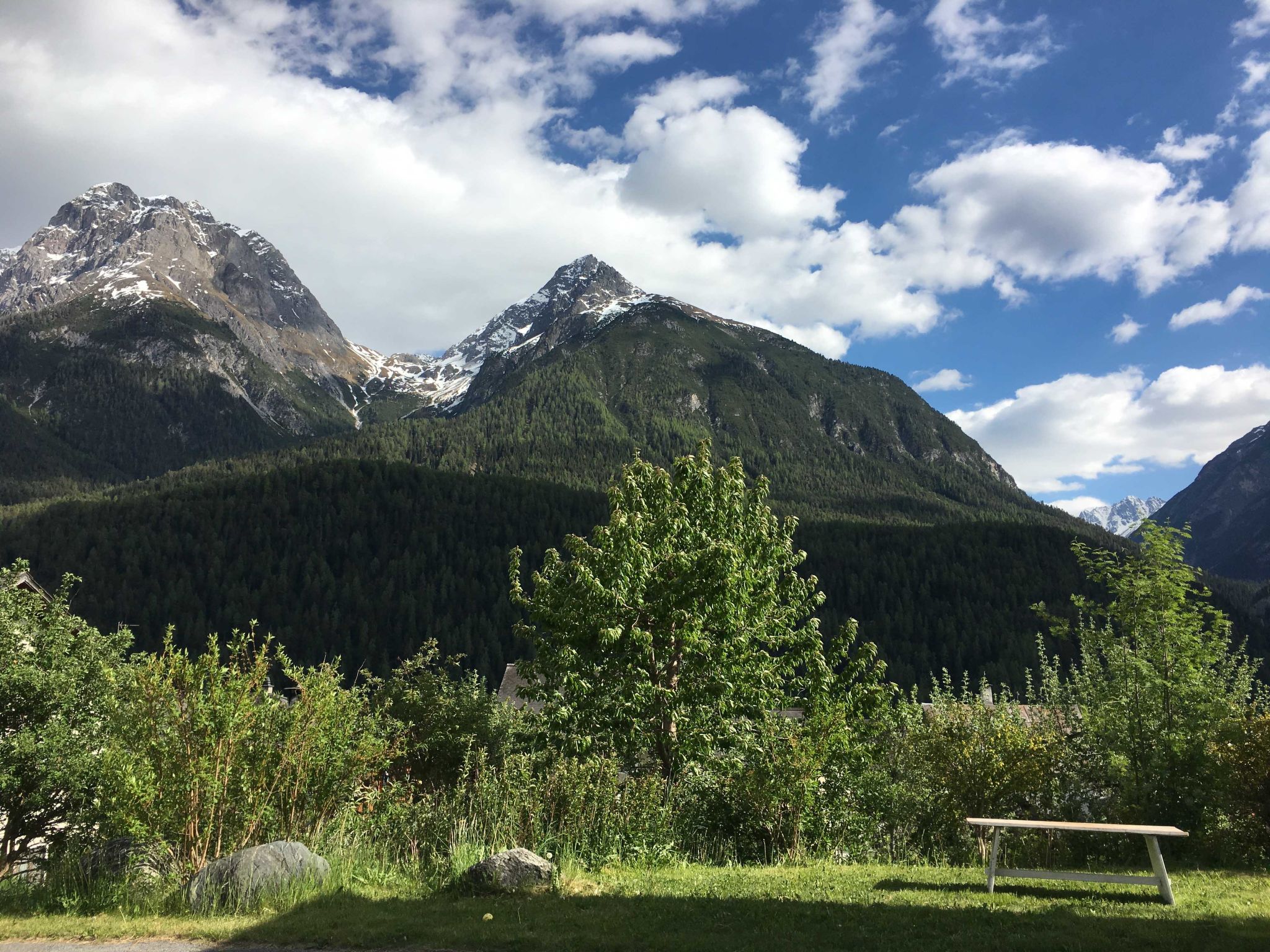 Ferienhaus Chasa Allegra, (Scuol) - Dehors