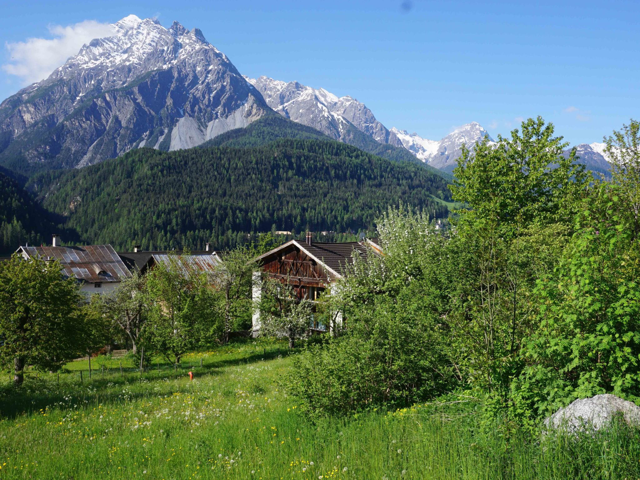 Ferienhaus Chasa Allegra, (Scuol) - Dehors