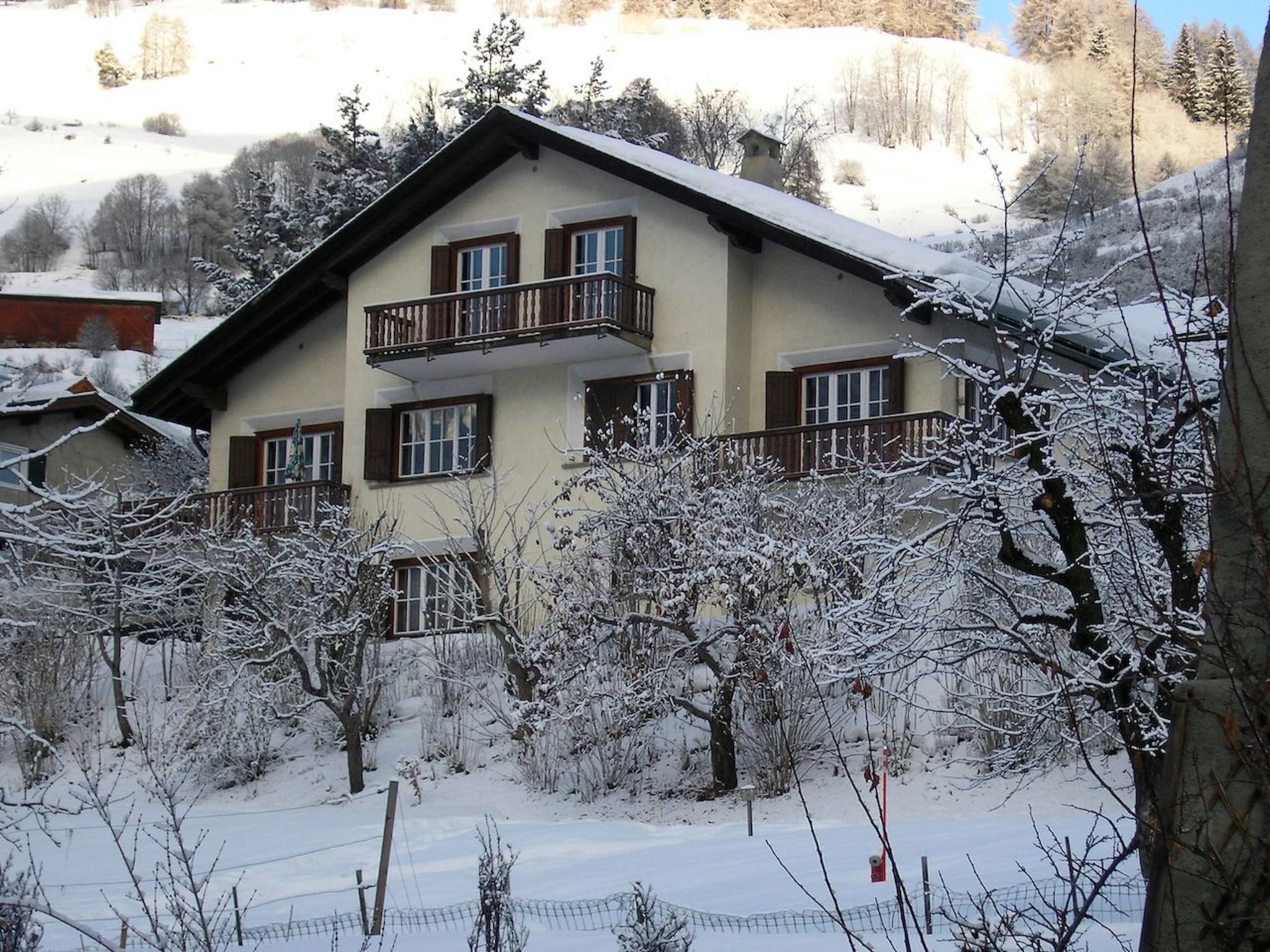 Appartement Ferienhaus Chasa Allegra, (Scuol) – Extérieur de la maison, photo 20 sur 29