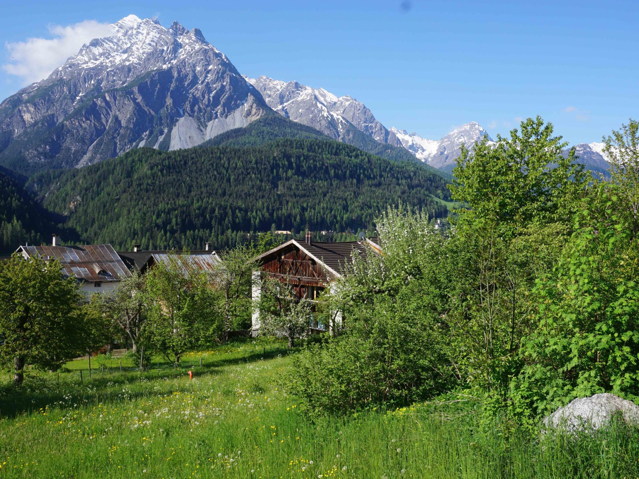 Appartement Ferienhaus Chasa Allegra, (Scuol) – Extérieur, photo 7 sur 29