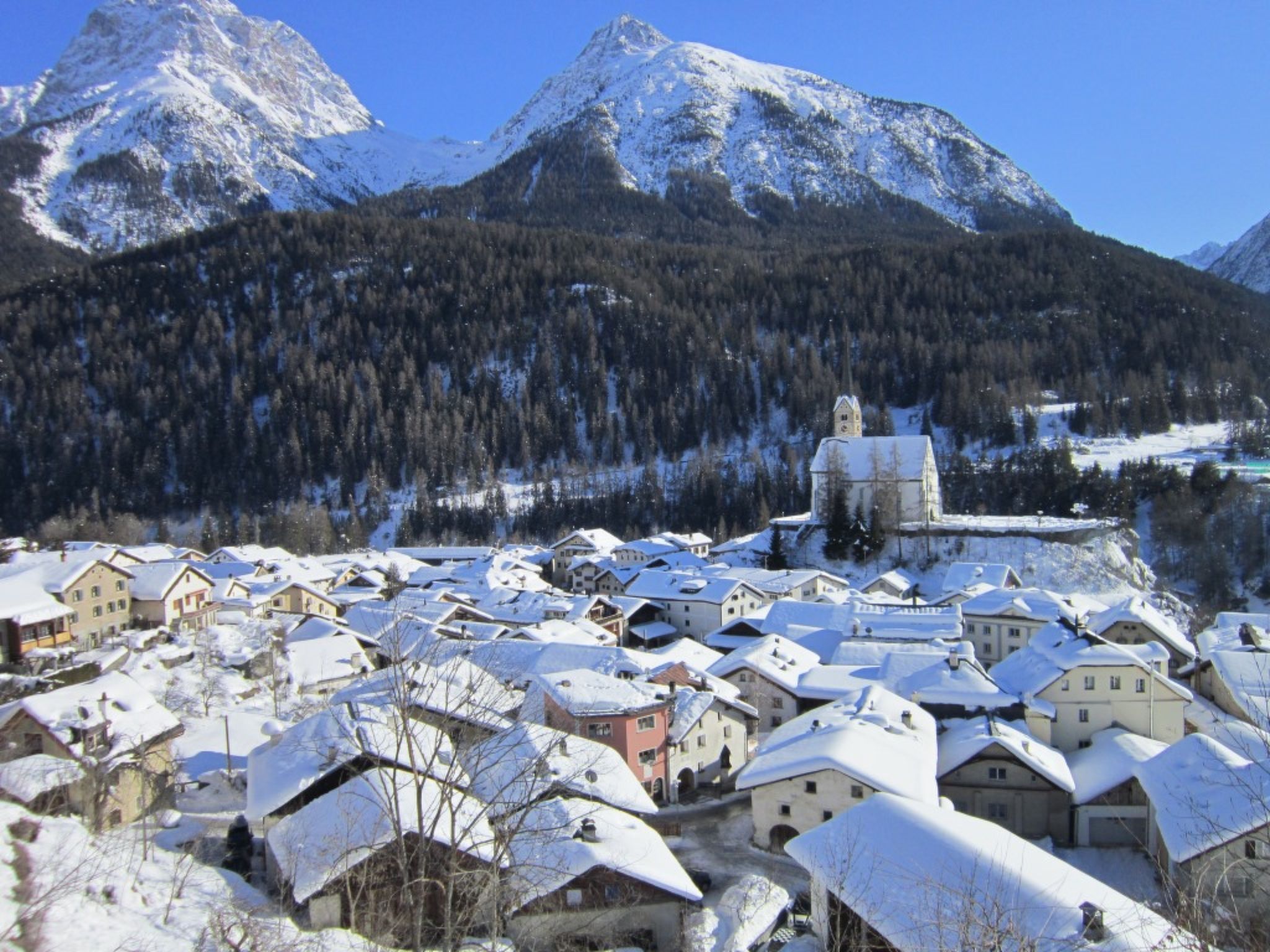 Chasa Balcun, (Scuol) - Buiten