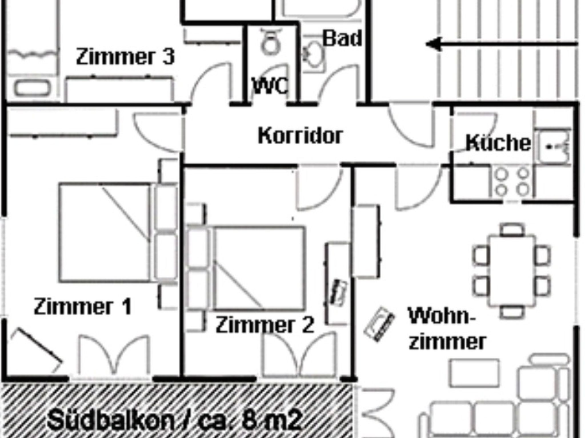 Sotchà 8c, (Scuol). - Dedans