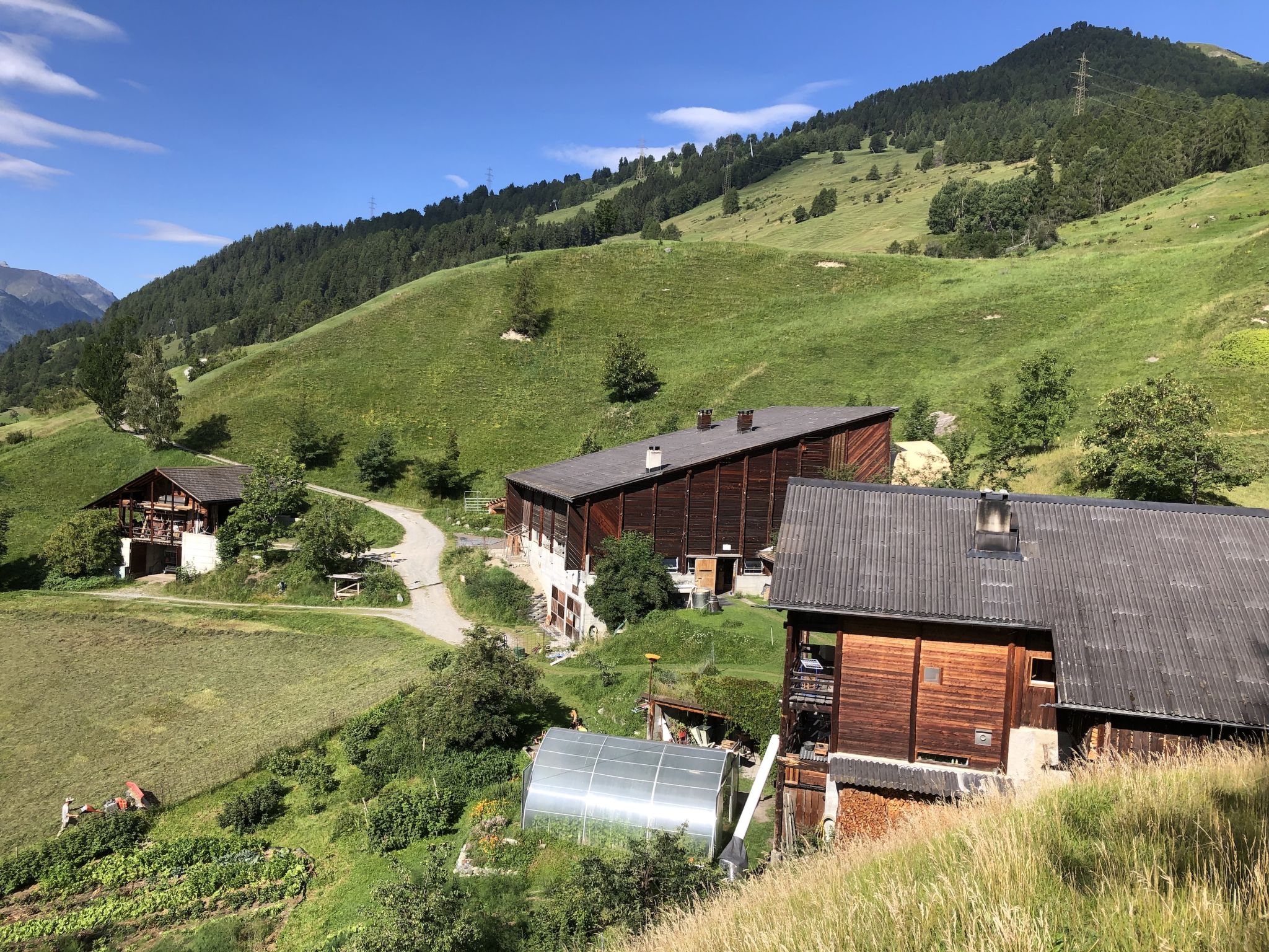 Biohof Tanter Dossa, (Scuol) - Draußen