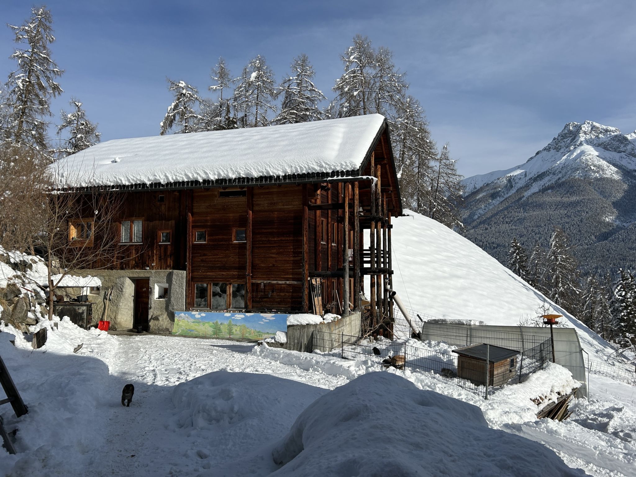 Biohof Tanter Dossa, (Scuol) - Draußen