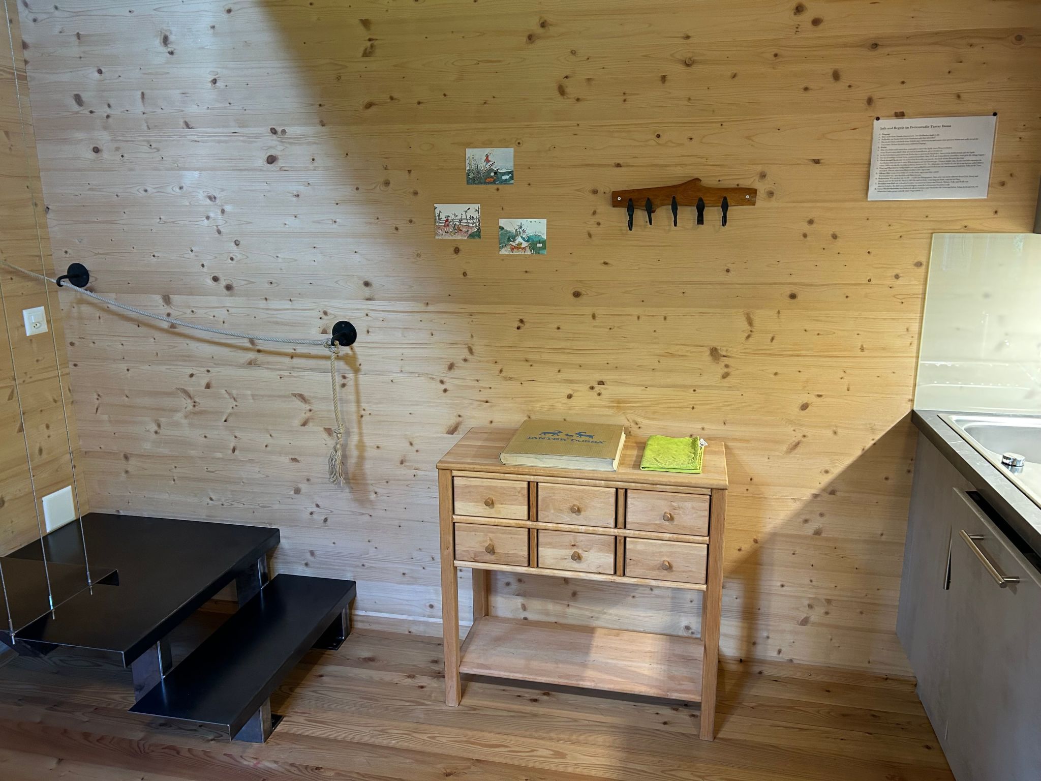Appartement Biohof Tanter Dossa, (Scuol) – Cuisine et coin repas, photo 5 sur 13
